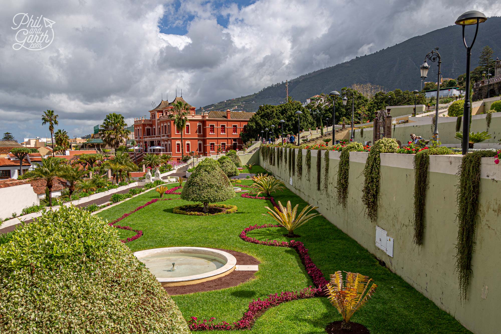 The gardens are very relaxing and offer stunning views of La Orotava. There's also a nice cafe in the gardens