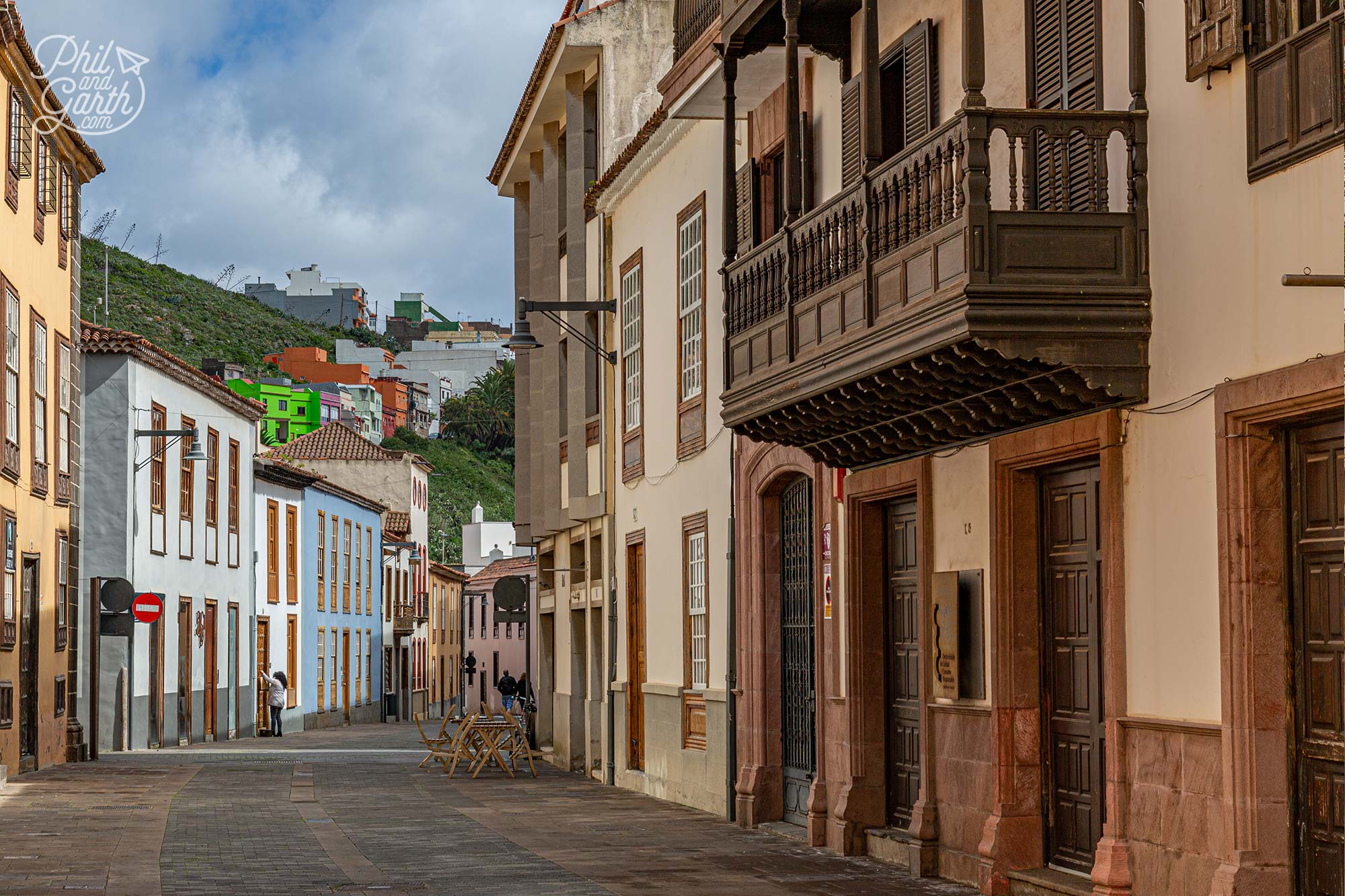 The pedestrianised Calle San Augustín is great for photos