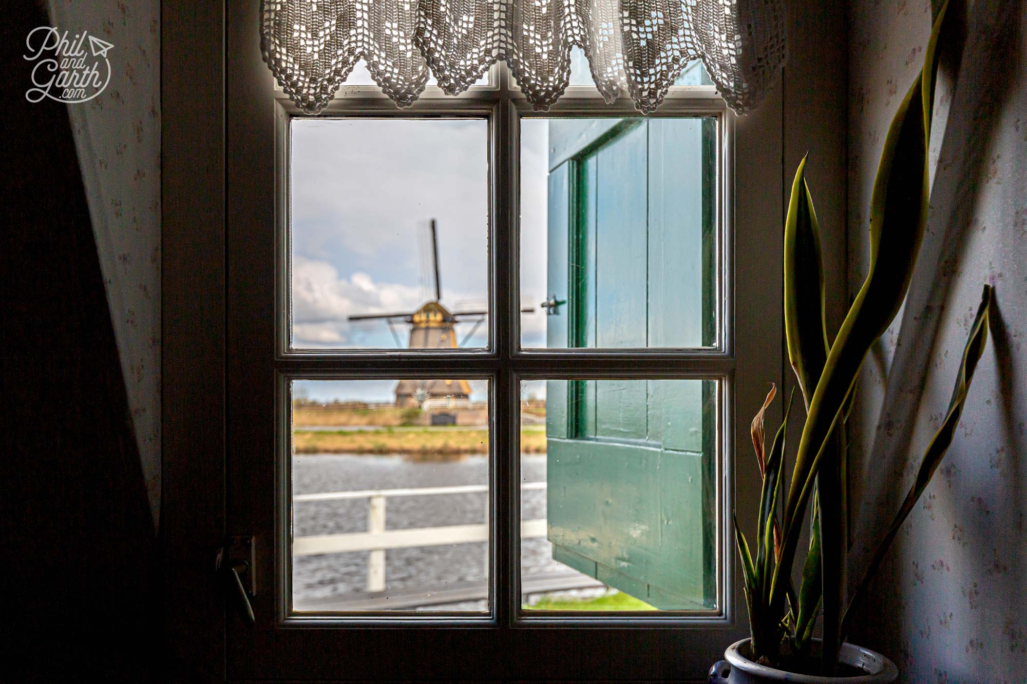 A view from the window Kinderdijk