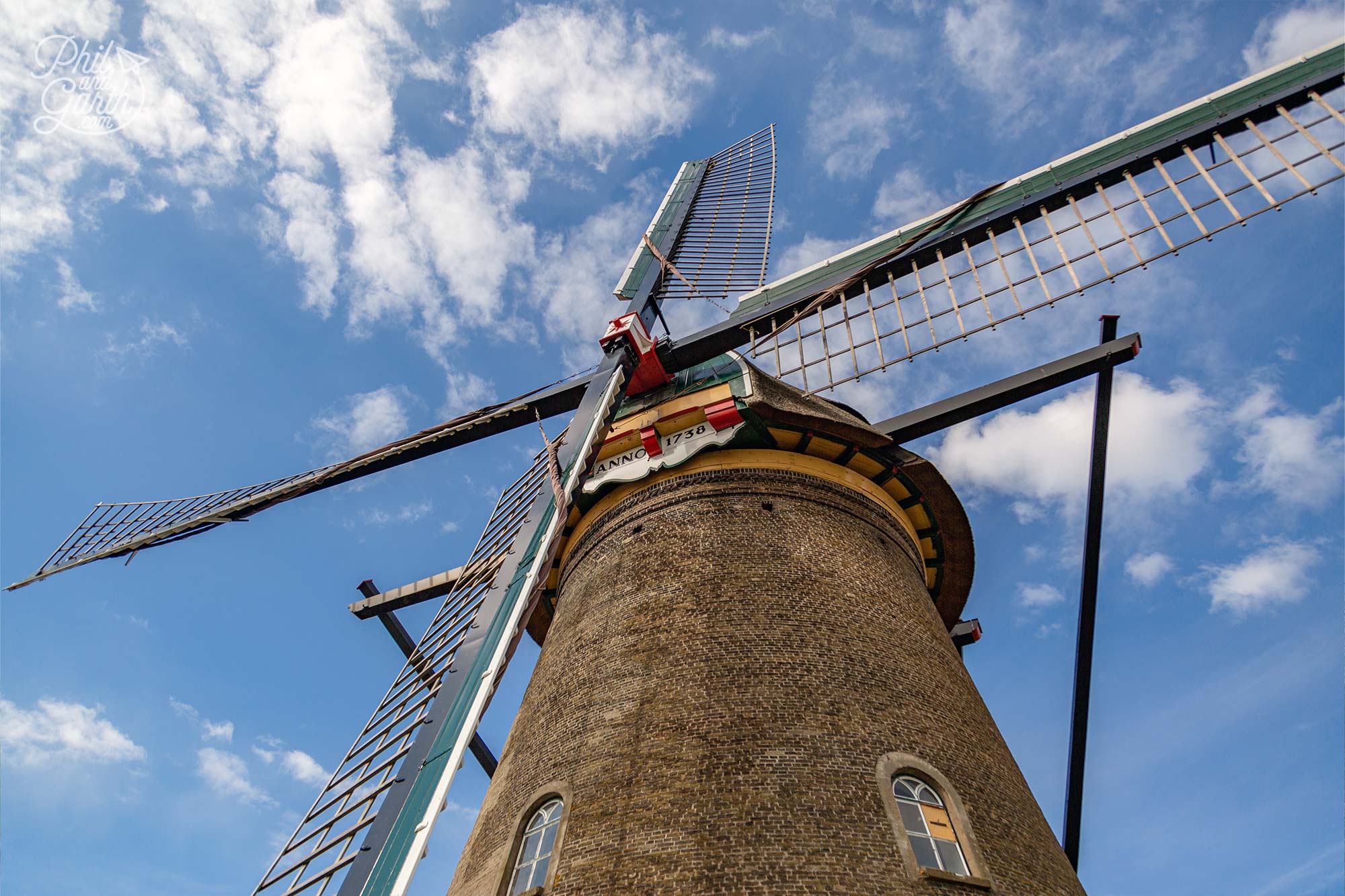 The Nederwaard mill was built in 1738
