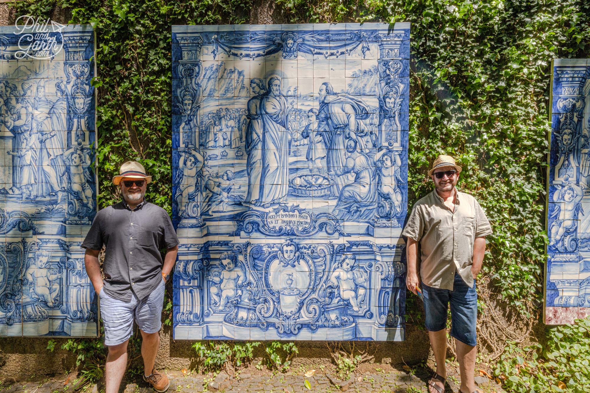 Monte Palace Gardens contains some of the best azulejo tiles in Portugal