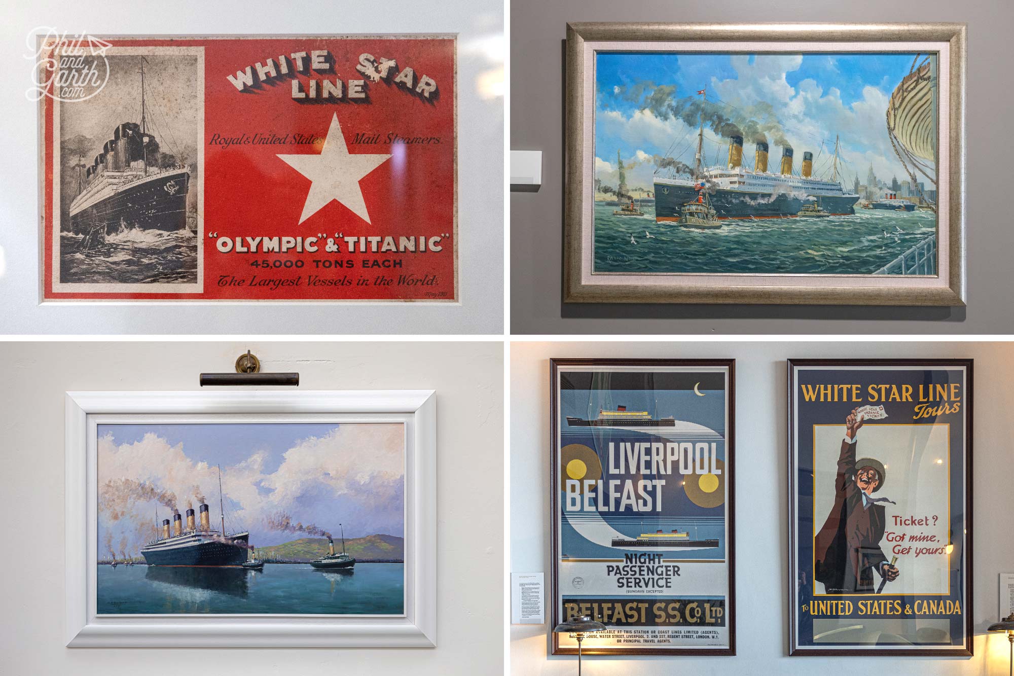 Titanic Hotel Belfast has over 500 Titanic artefacts, photographs and artworks