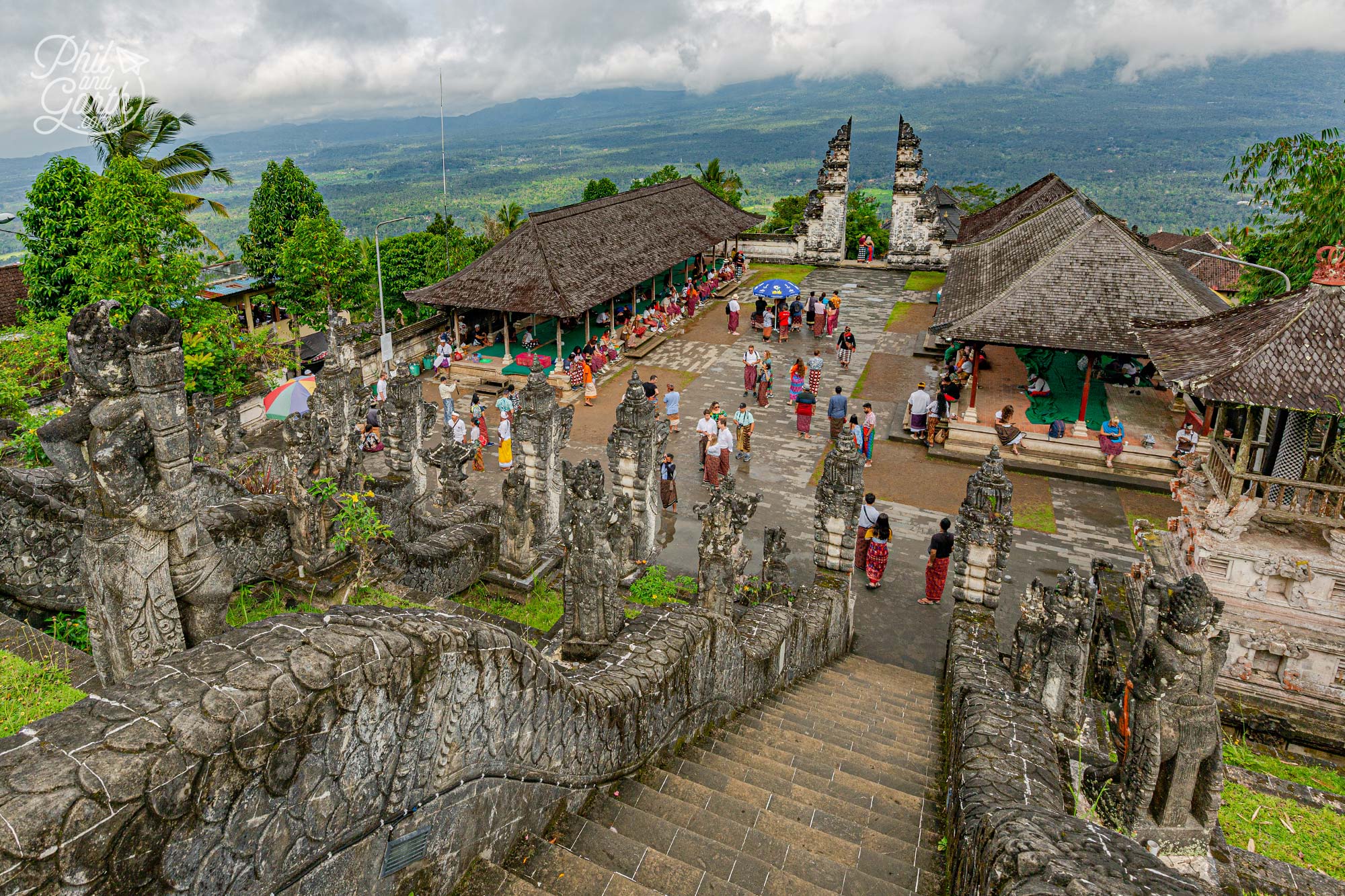 Lempuyang Temple is in a remote location in East Bali, 2.5 hours from Ubud