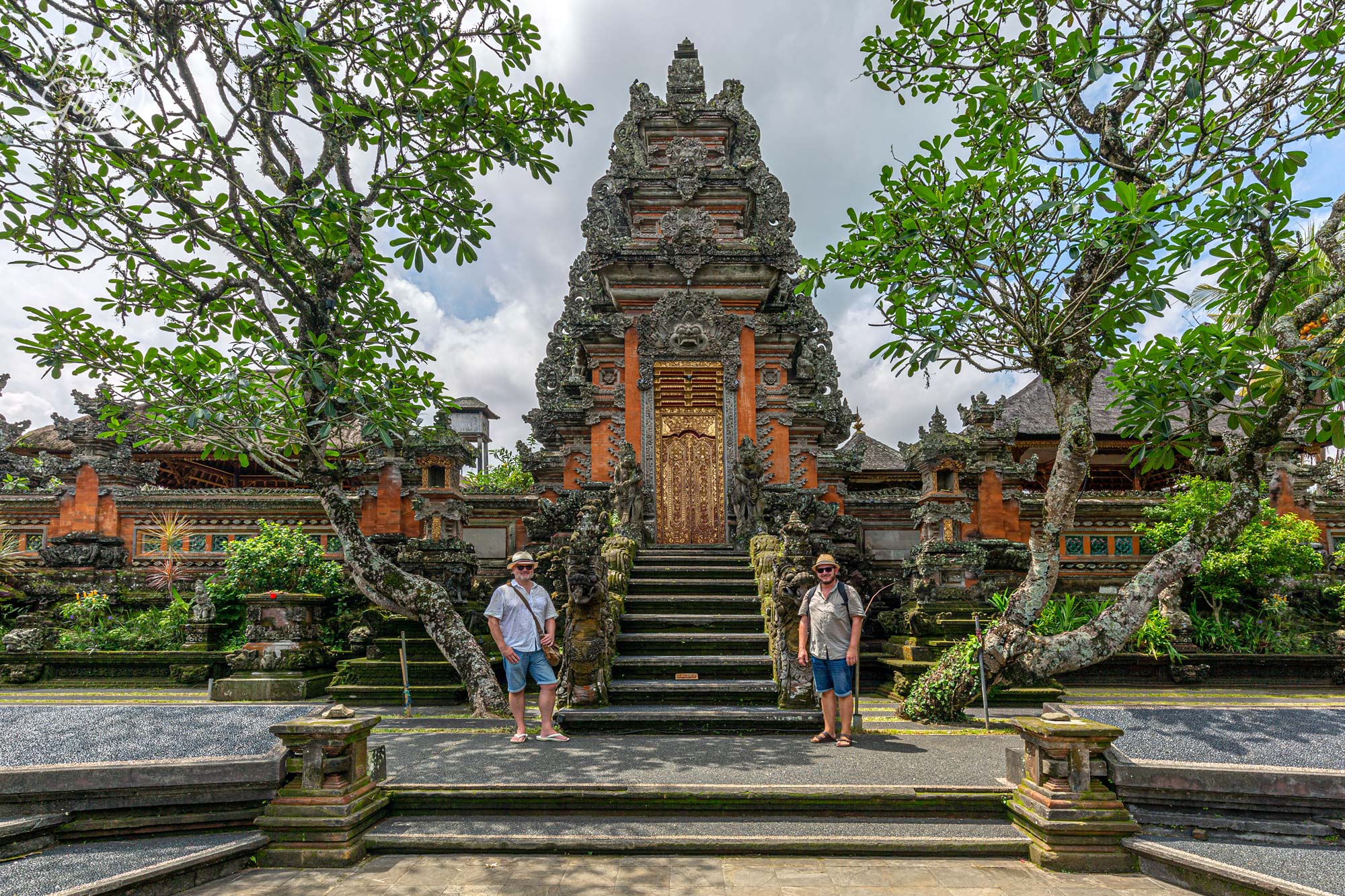 Pura Taman Saraswati Temple is a beautiful water temple right in centre of Ubud