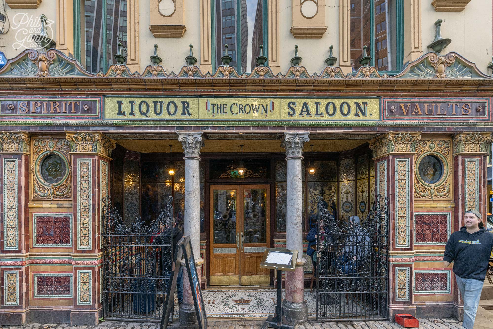 The beautiful and historic Crown Liquor Saloon, Belfast