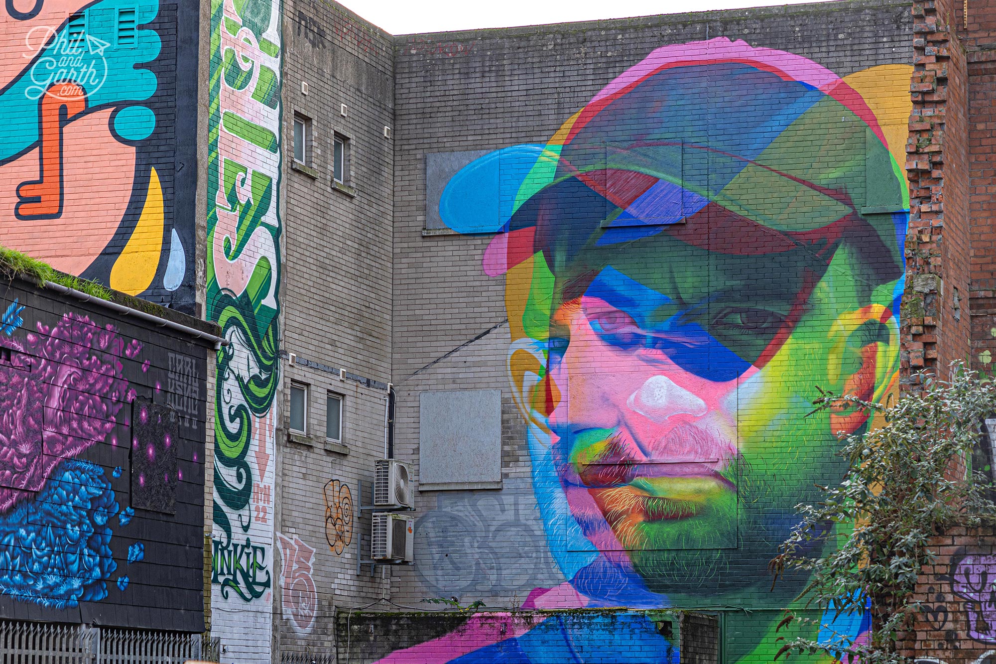 Belfast has a vibrant, contemporary street art scene