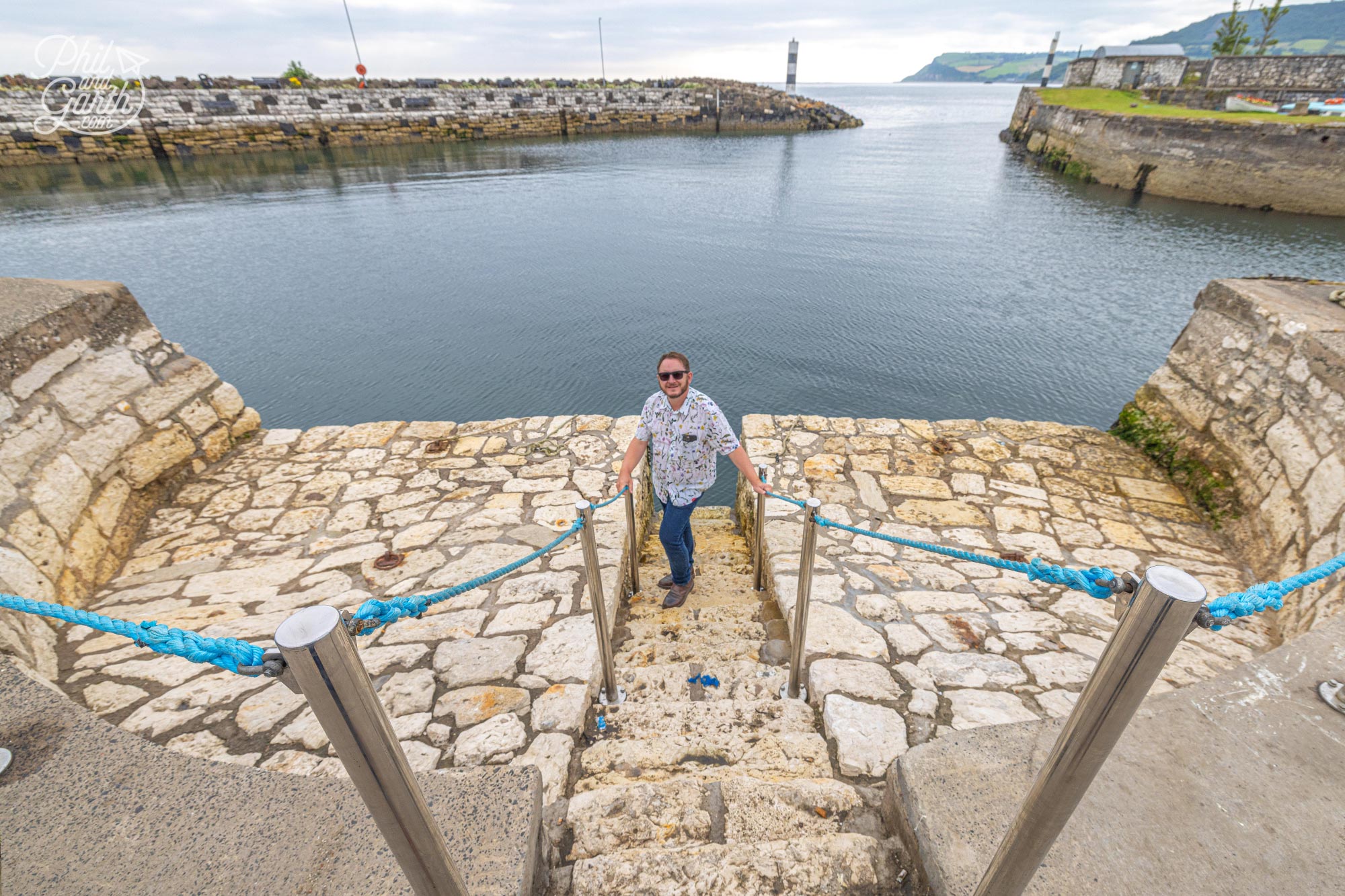 Carnlough Village - our first Game Of Thrones filming location