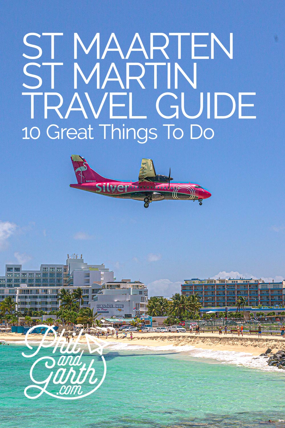 Plane Spotting Maho Beach St Maarten St Martin