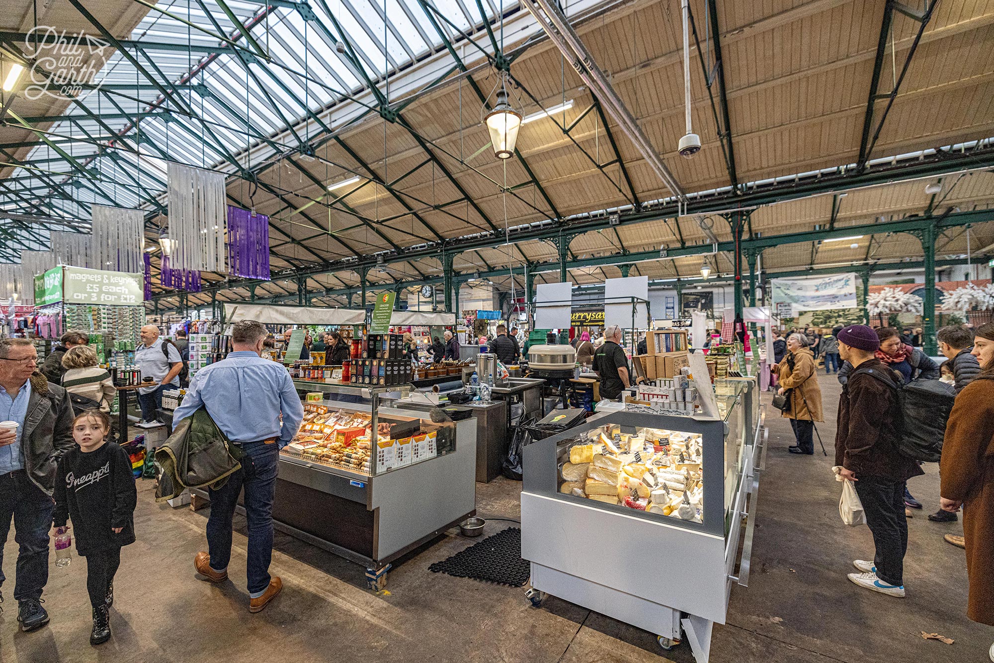 St George's Market - huge variety of stalls selling crafts, food and antiques all in one place
