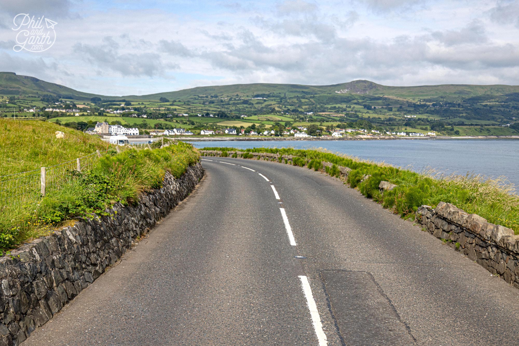 The Antrim Coast Road is a stunning road trip