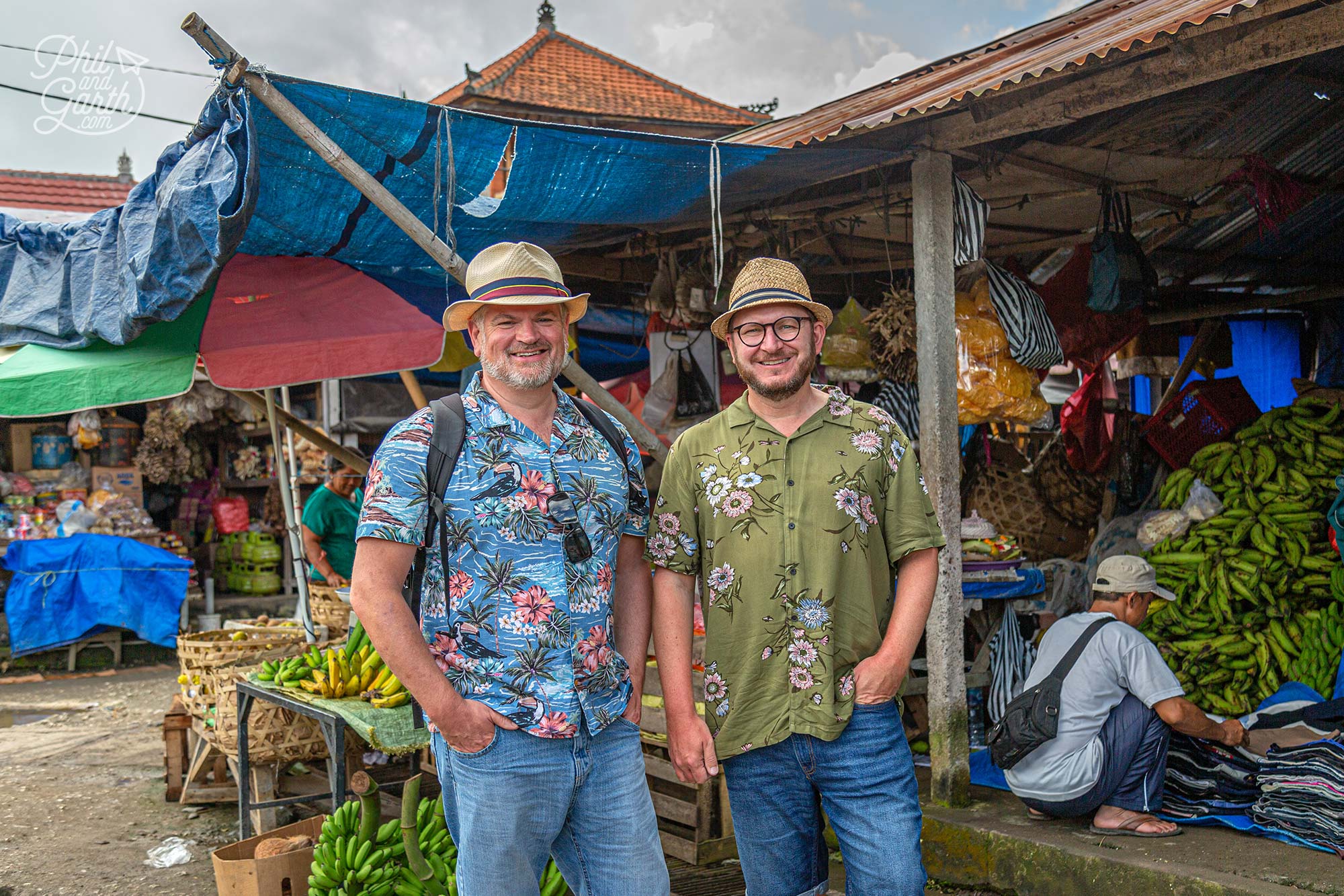 We both love a local food market tour