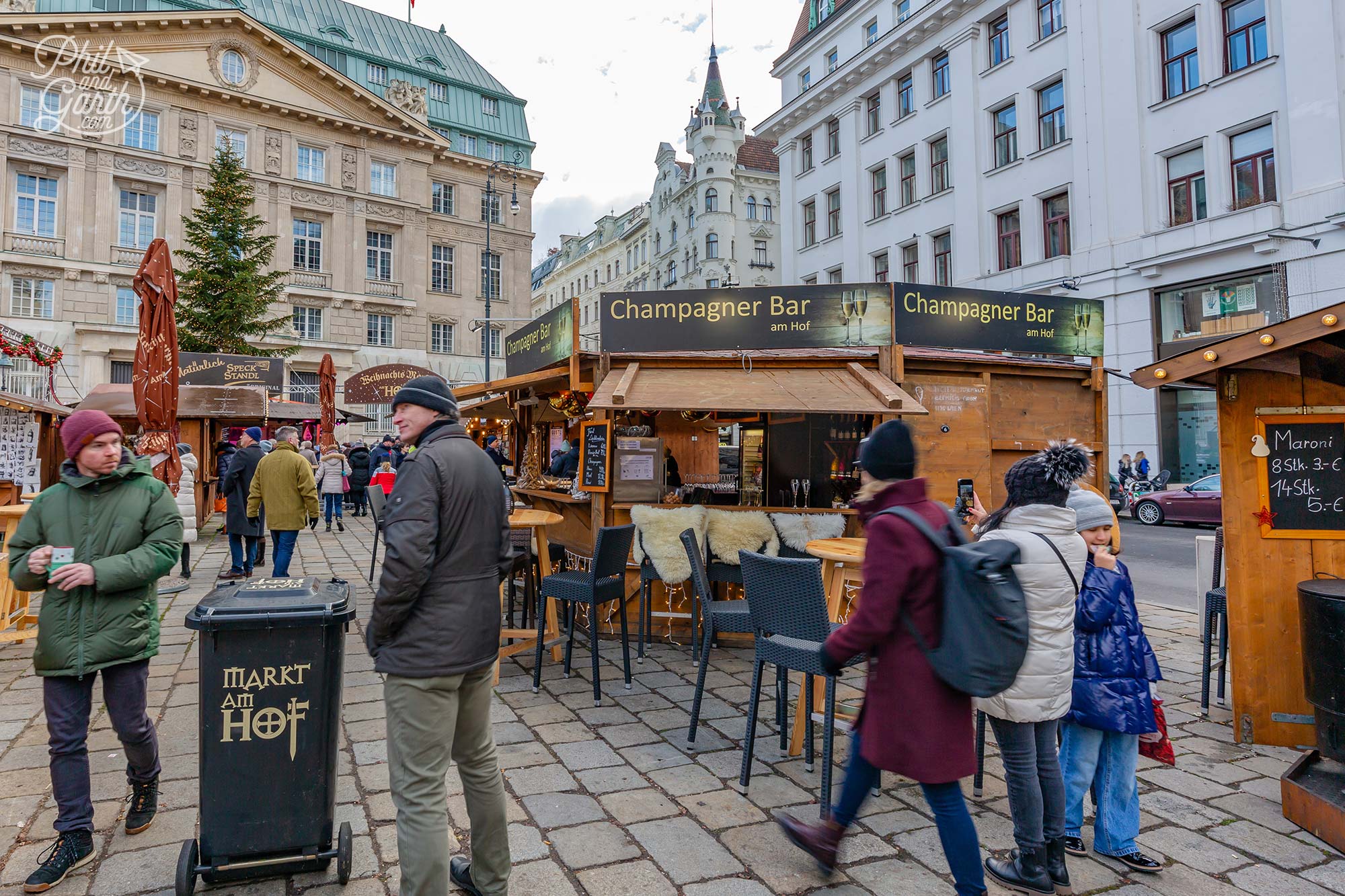 Am Hof has its own Champagne bar