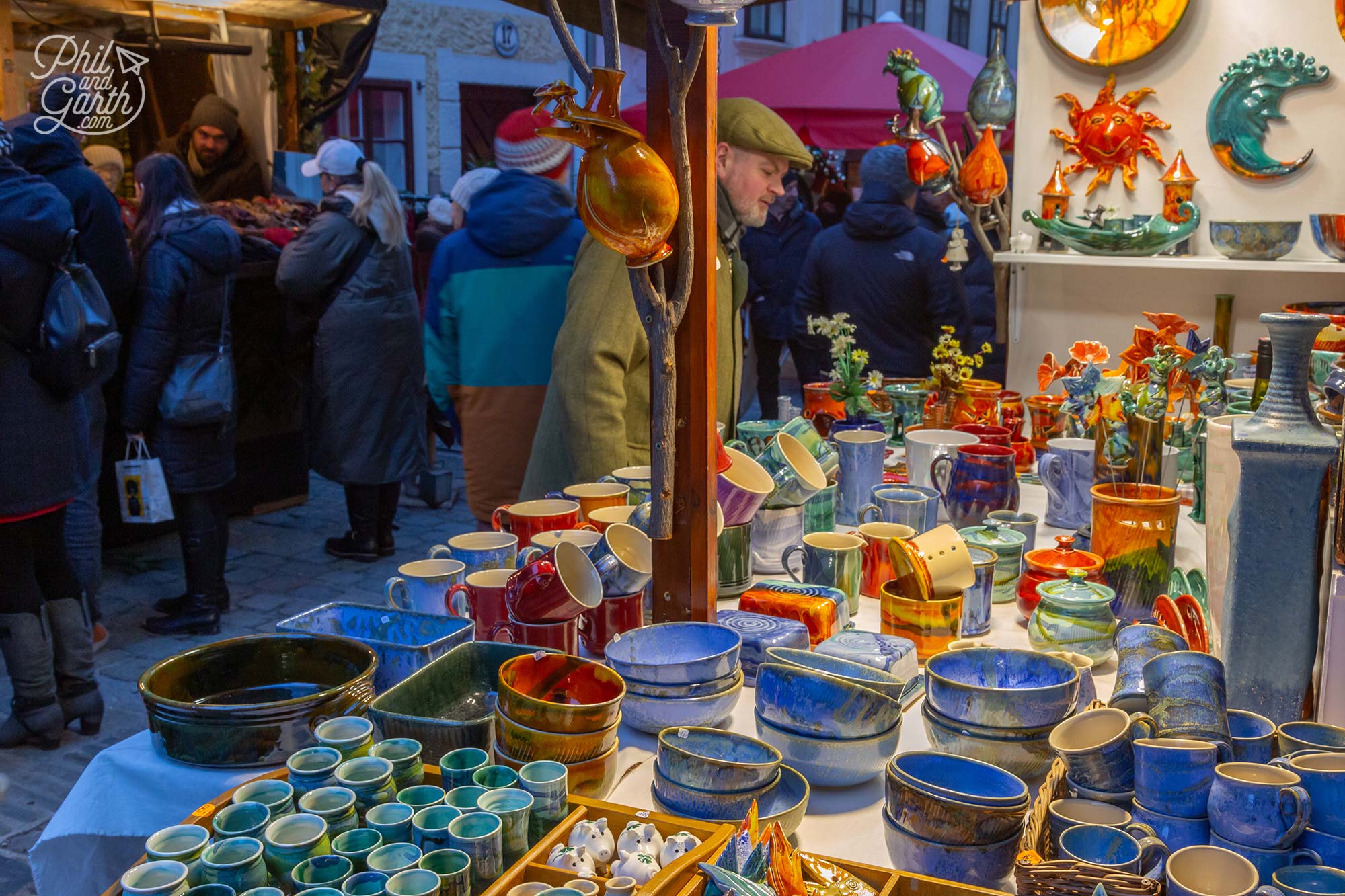 Lots of unique arts and crafts