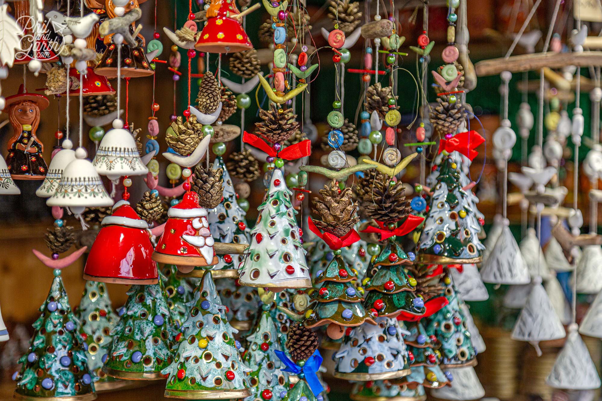 Love these cute ceramic Christmas trees