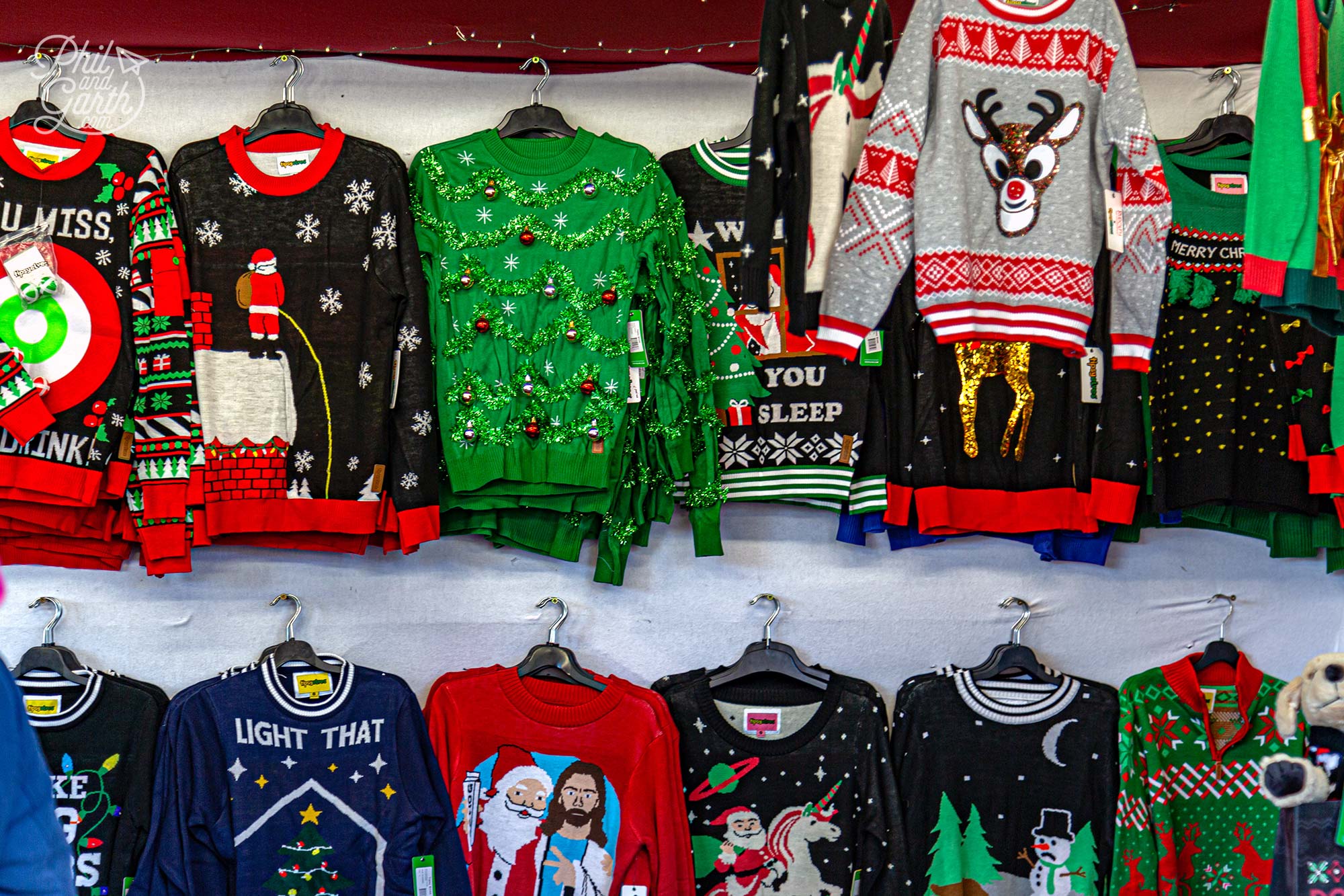 Never seen so many Christmas jumpers on sale