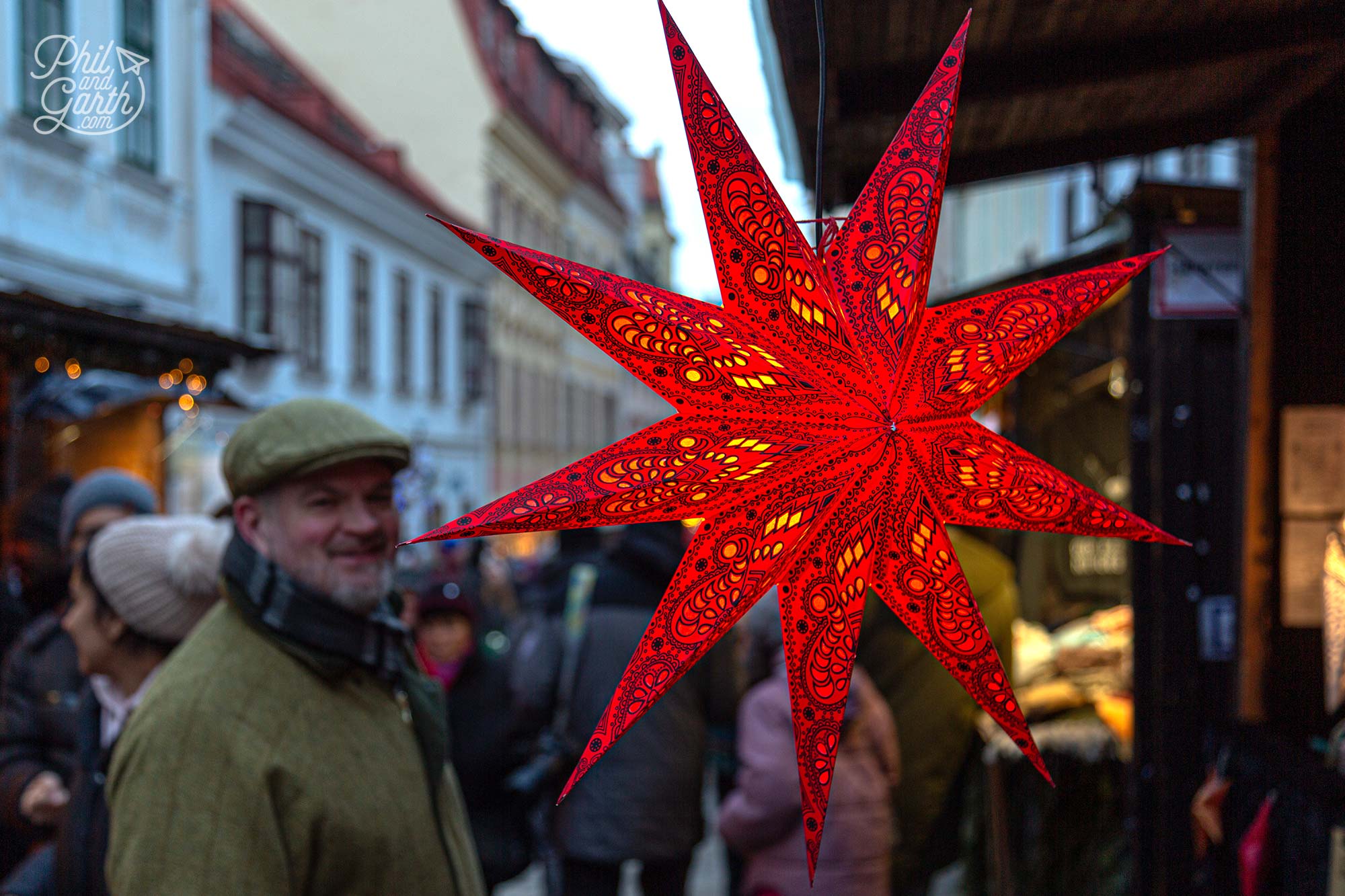 Scandinavian Christmas paper light shades