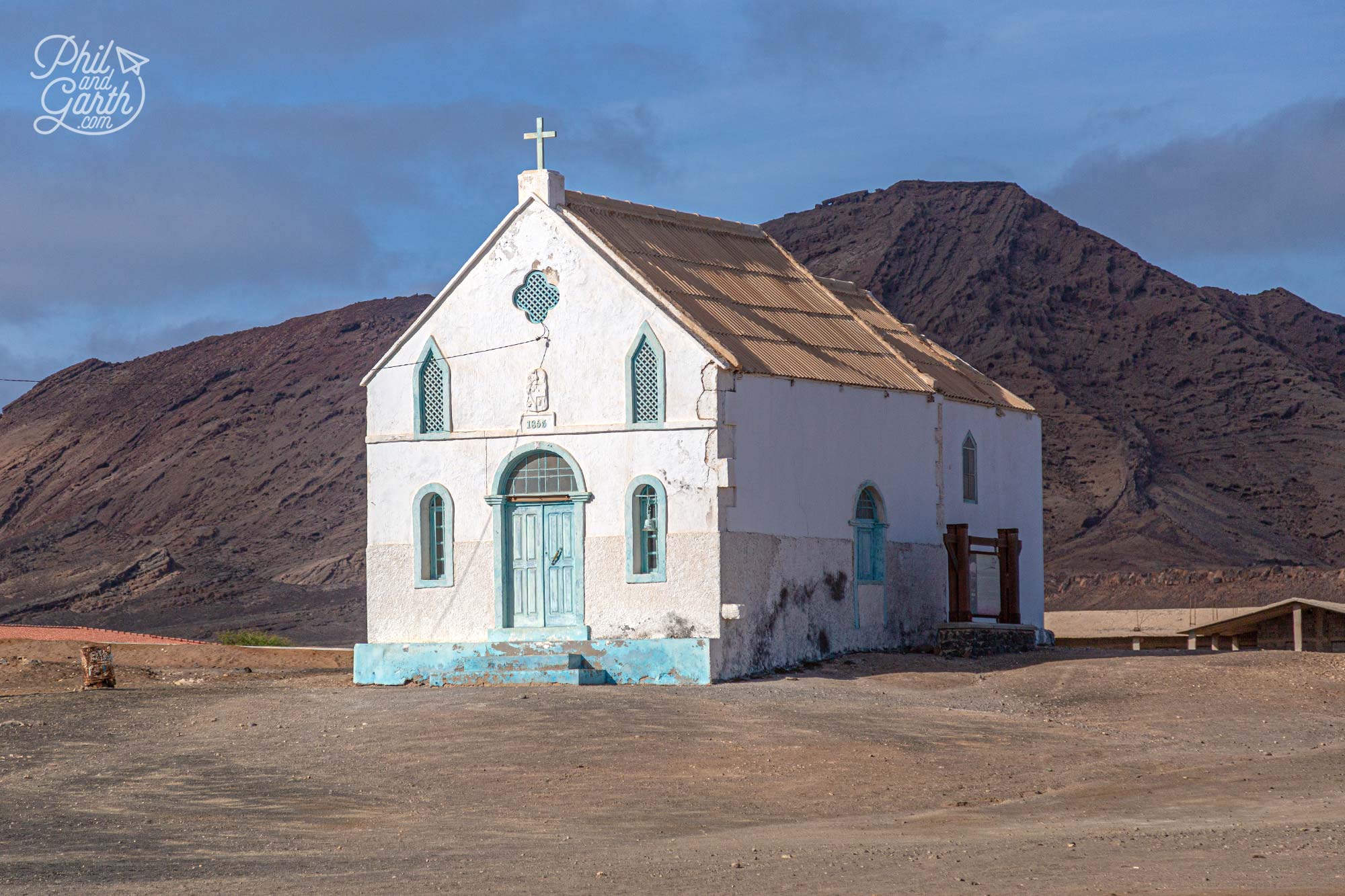 See the isolated church - Lady of Compassion as you drive in or out of the Salinas