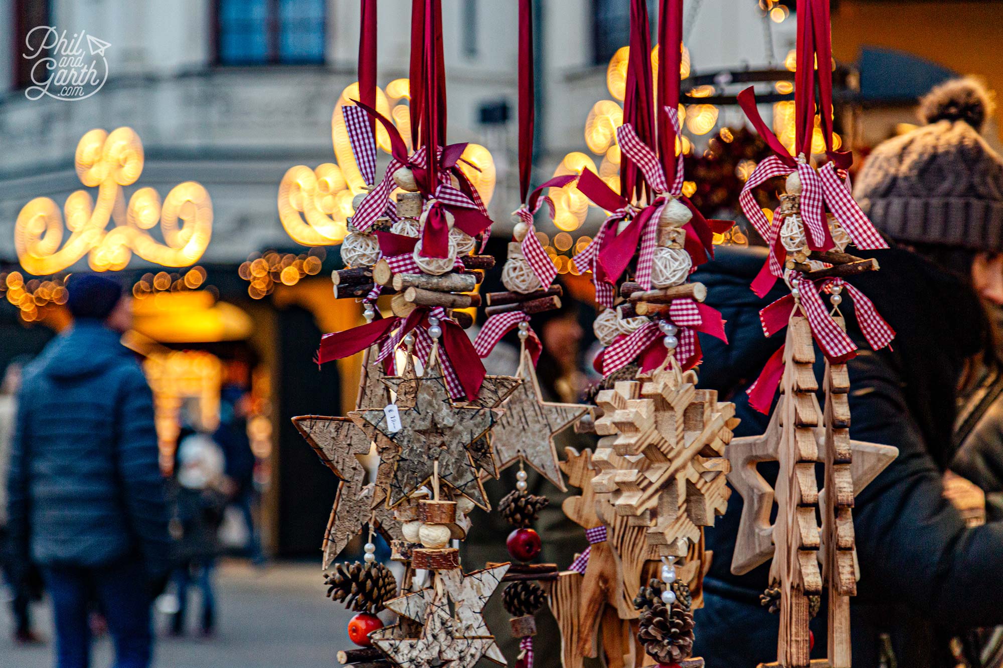 Some lovely Christmas decorations on sale here