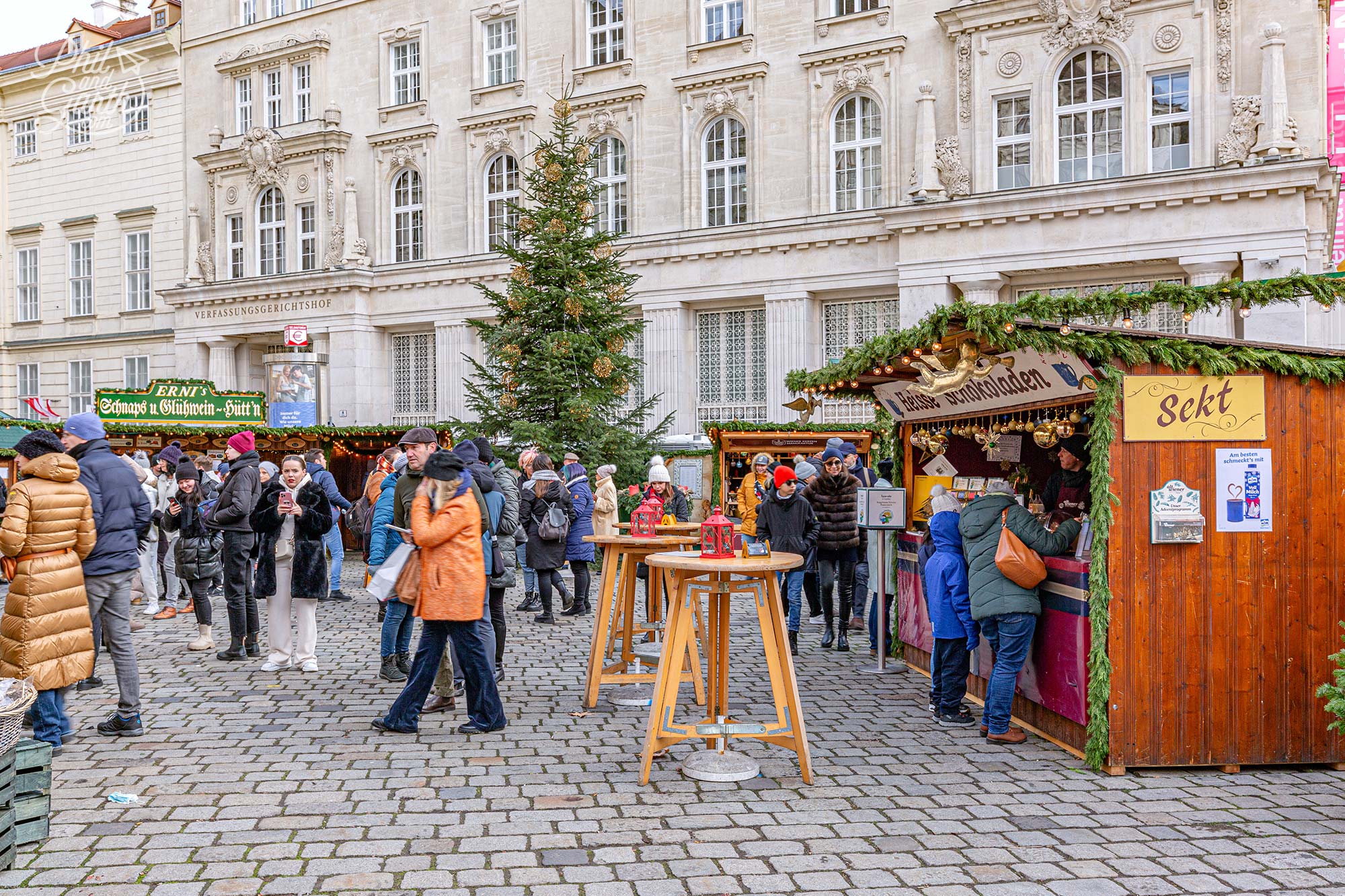 The Altwiener Christmas Market has been held in Vienna since 1772