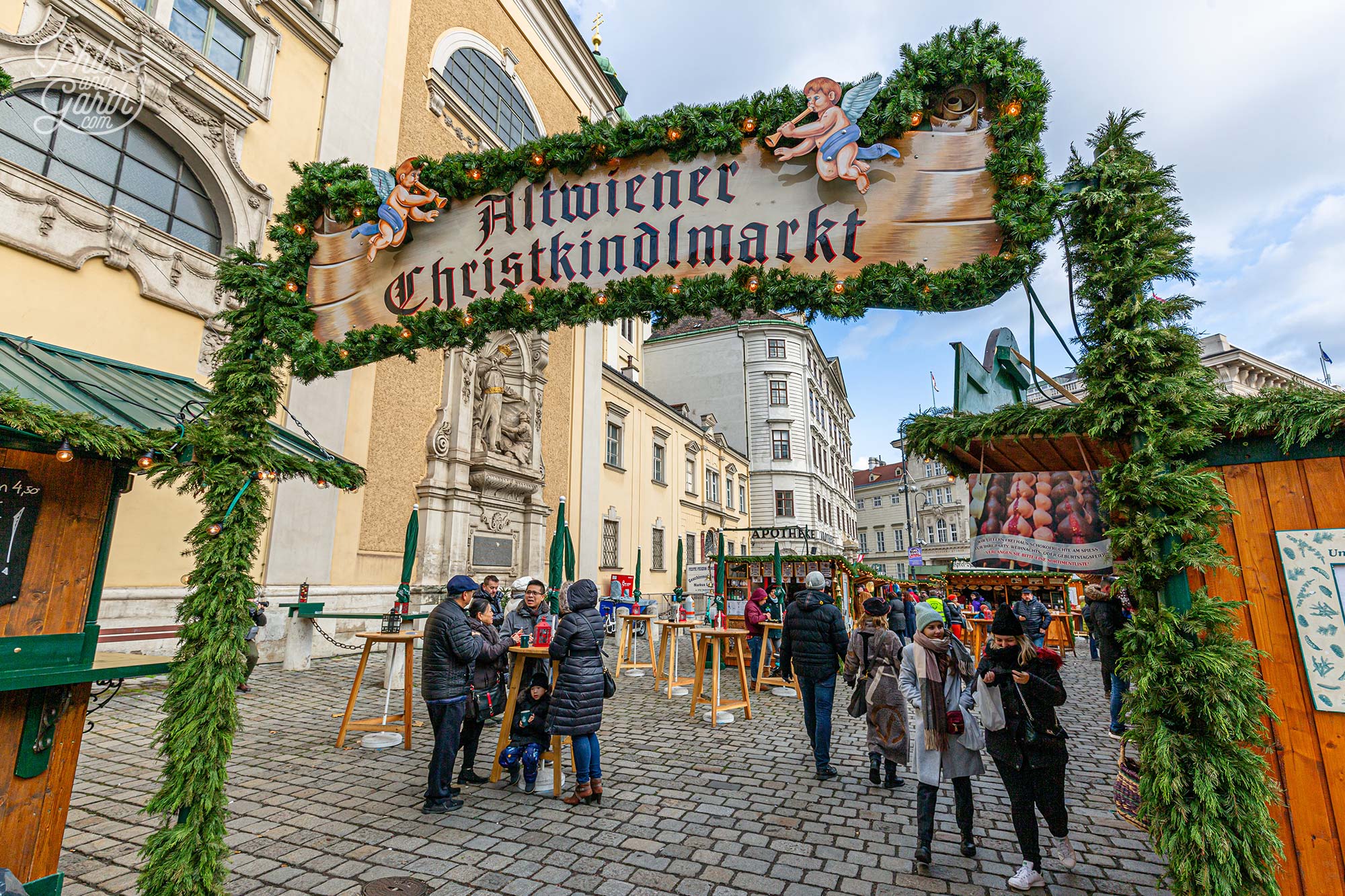 The Altwiener Christmas Market on Freyung Square