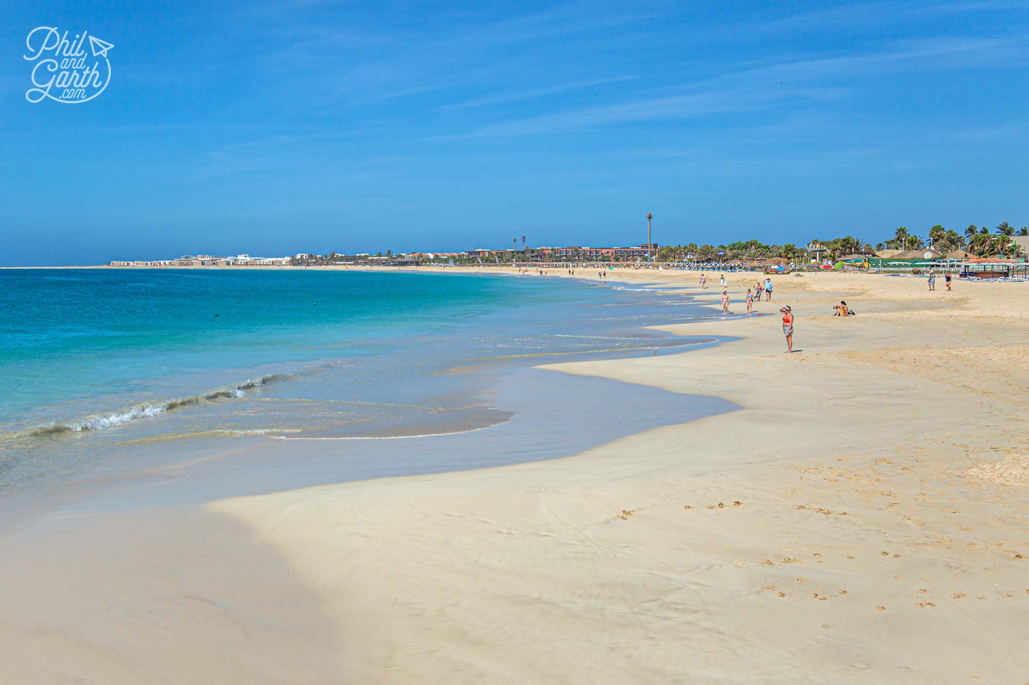 The immaculate Santa Maria beach Sal Cape Verde