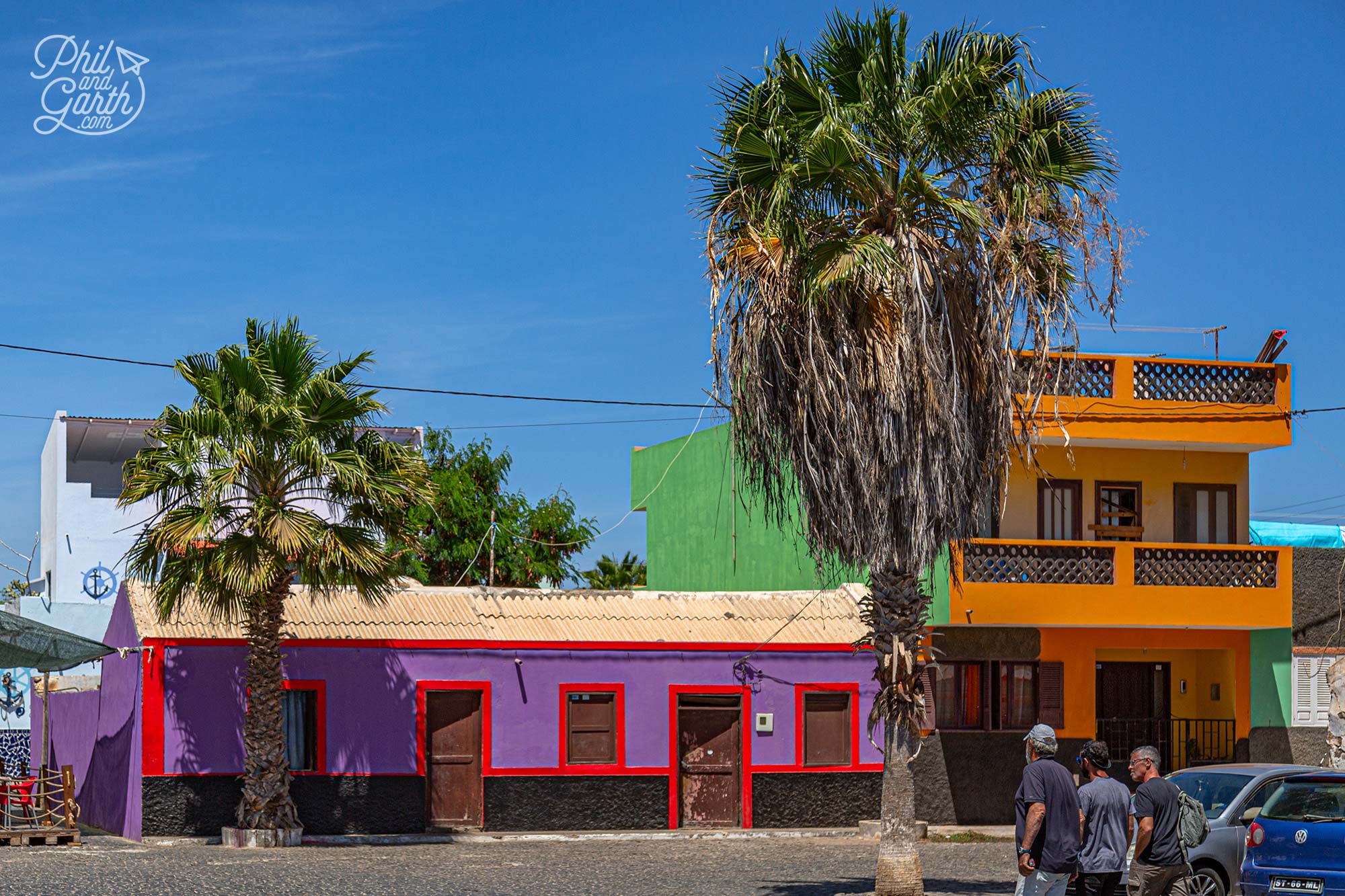 The rainbow painted town of Palmeria