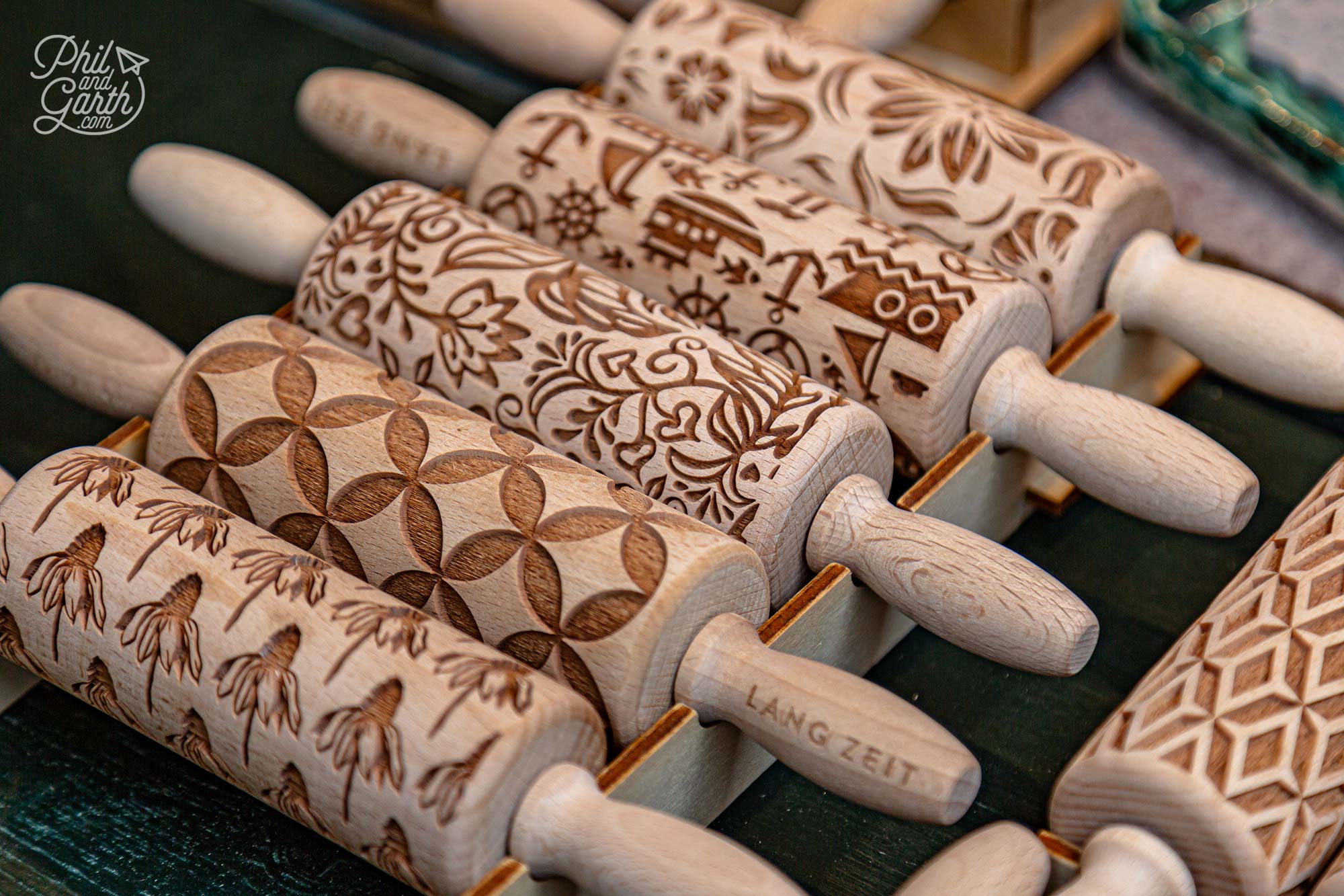 We nearly bought on of these patterned rolling pins