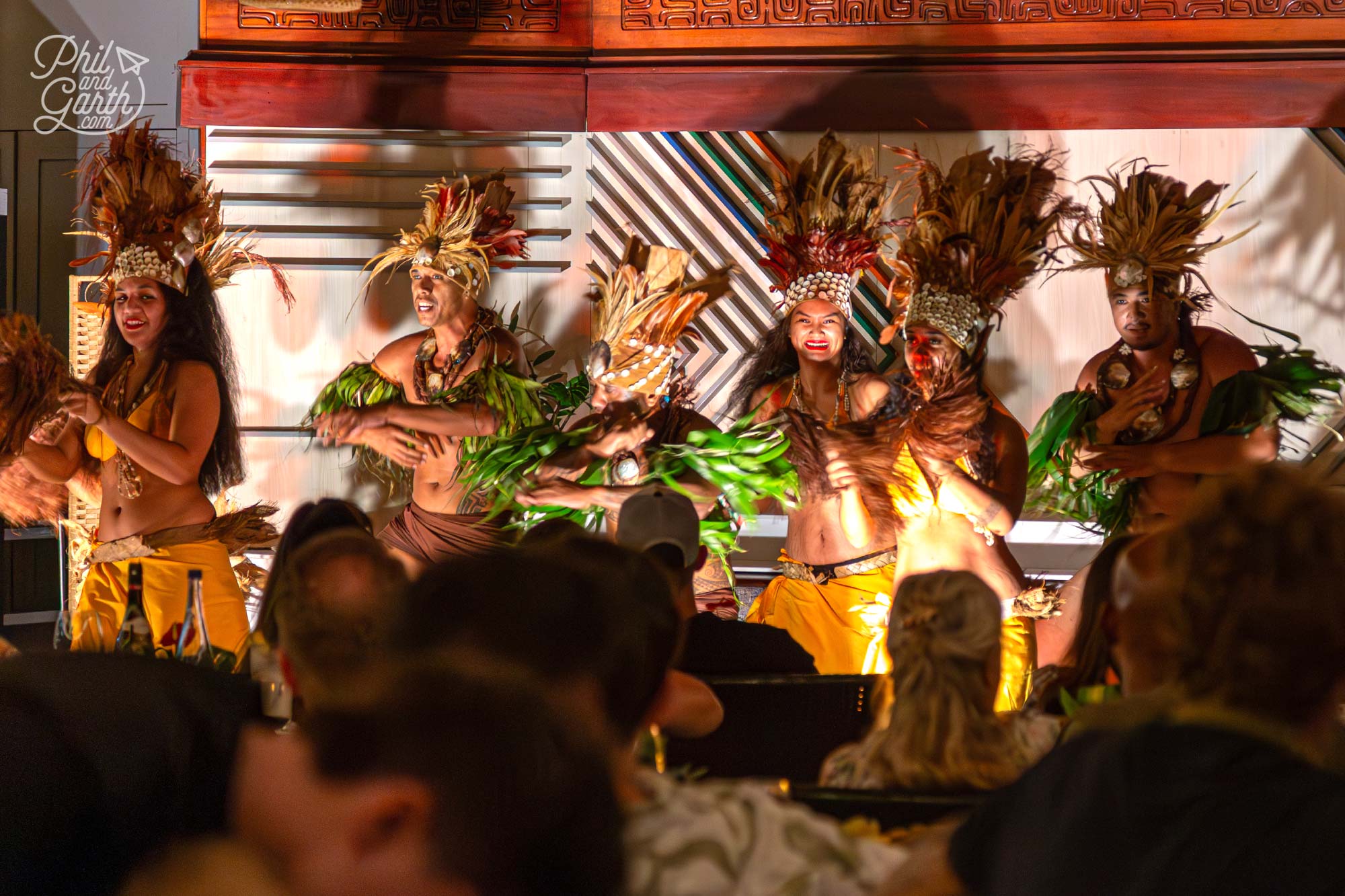 Arii Vahine's Polynesian buffet and dance show
