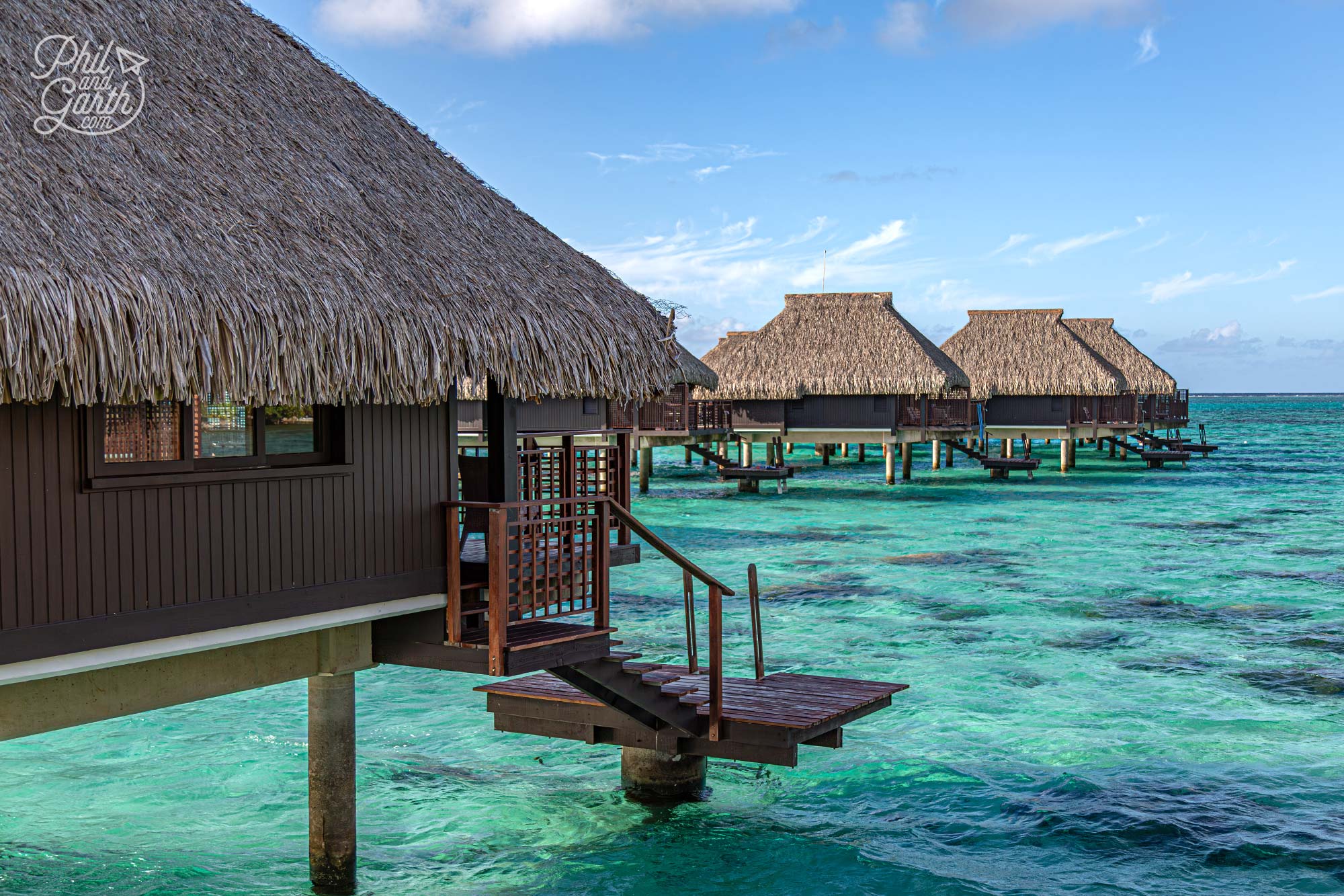 Hilton Moorea's stunning overwater bungalows