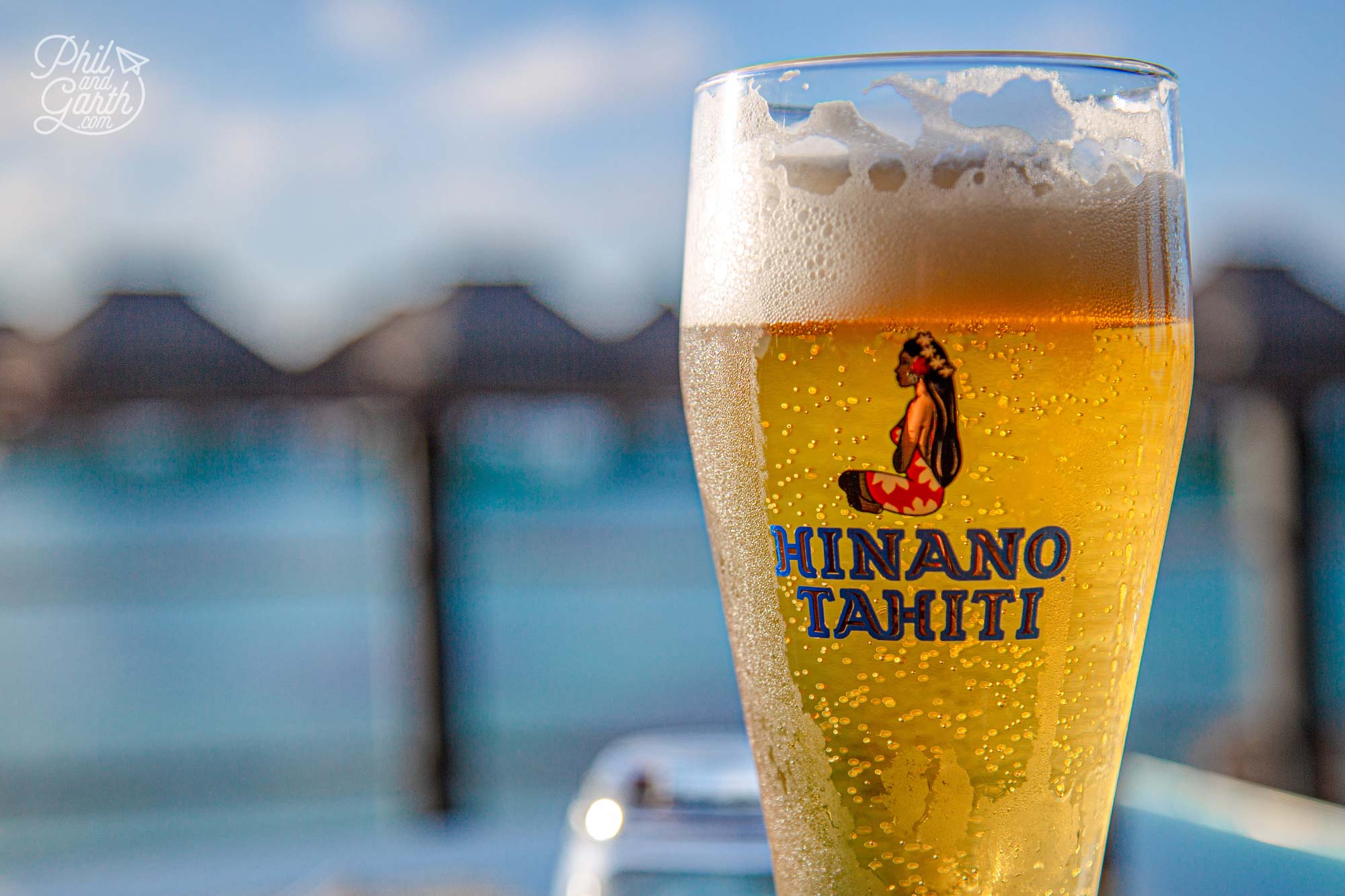 Hinano Tahiti is the local beer