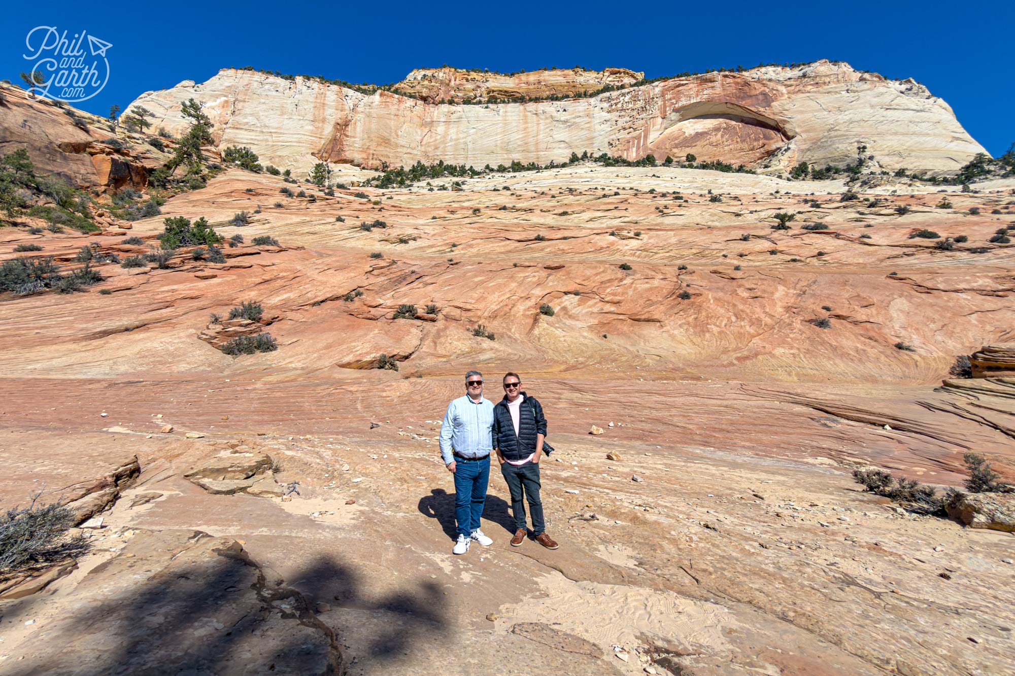 Another bonus stop with a fantastic backdrop - thanks Ken for taking another cool photo