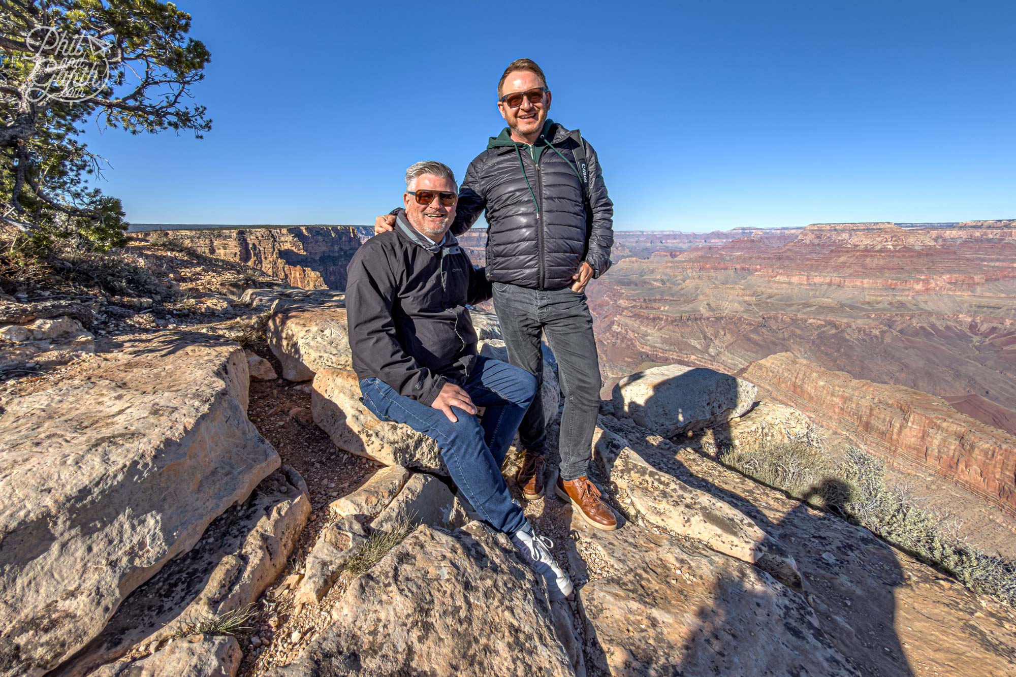 Another cool photo taken by Ken at his favourite lookout at Lipan Point
