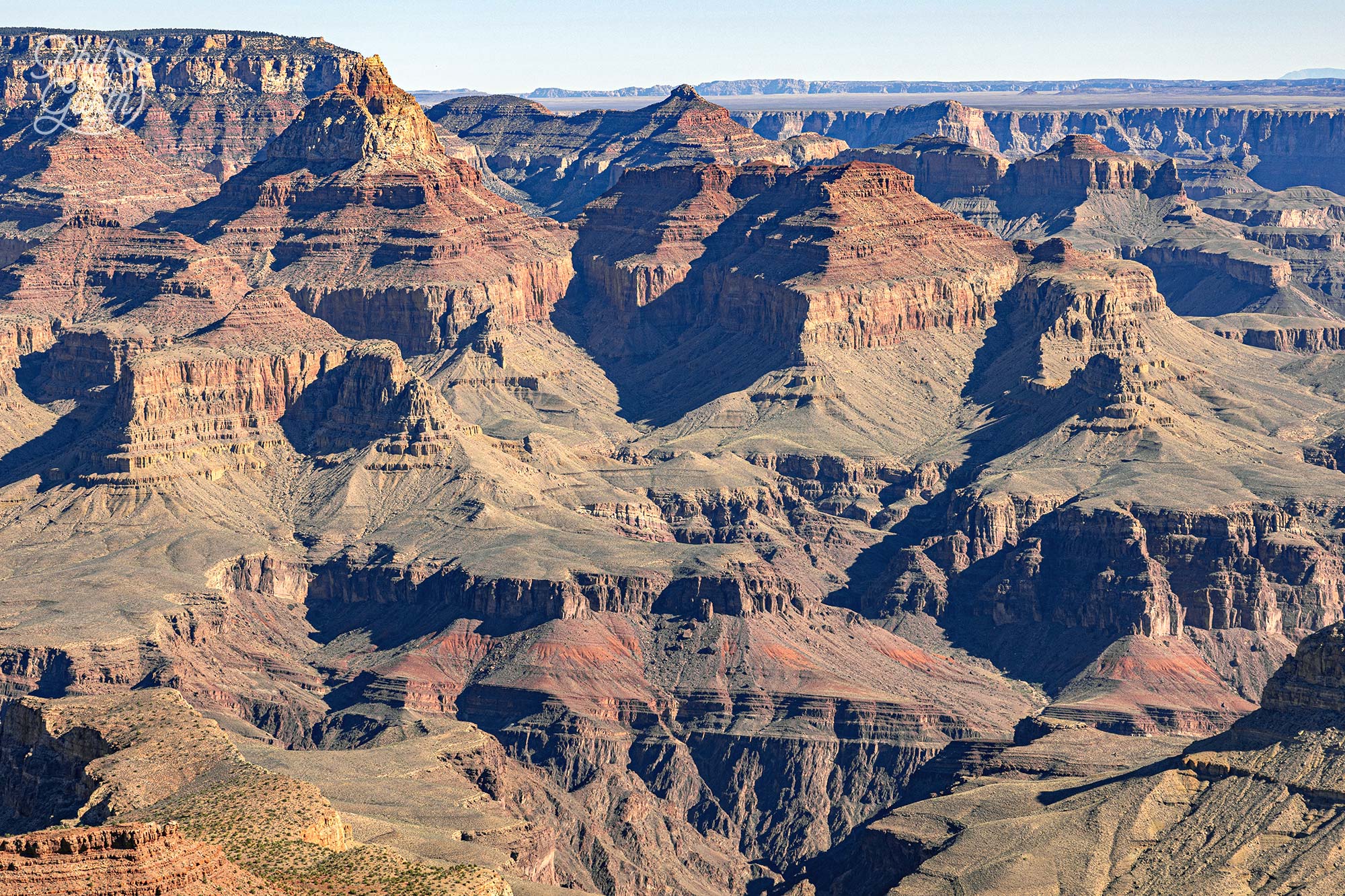 Close up view of the canyon from Grandview Point