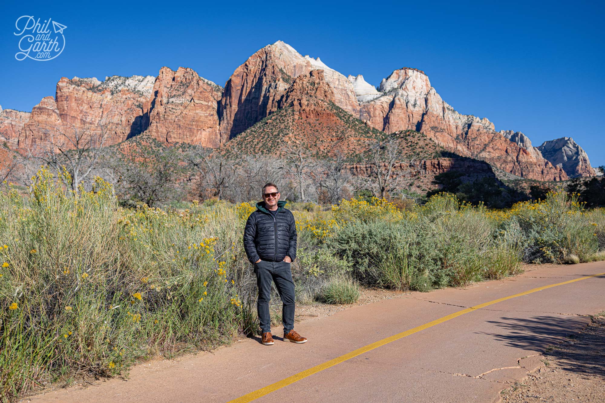 Garth on the Pa'rus Trail Zion National Park