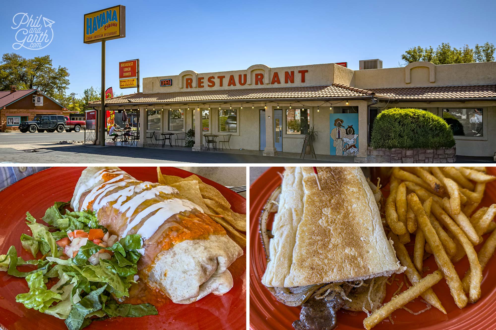 Havana Cabana an affordable Cuban restaurant in Kanab, Utah