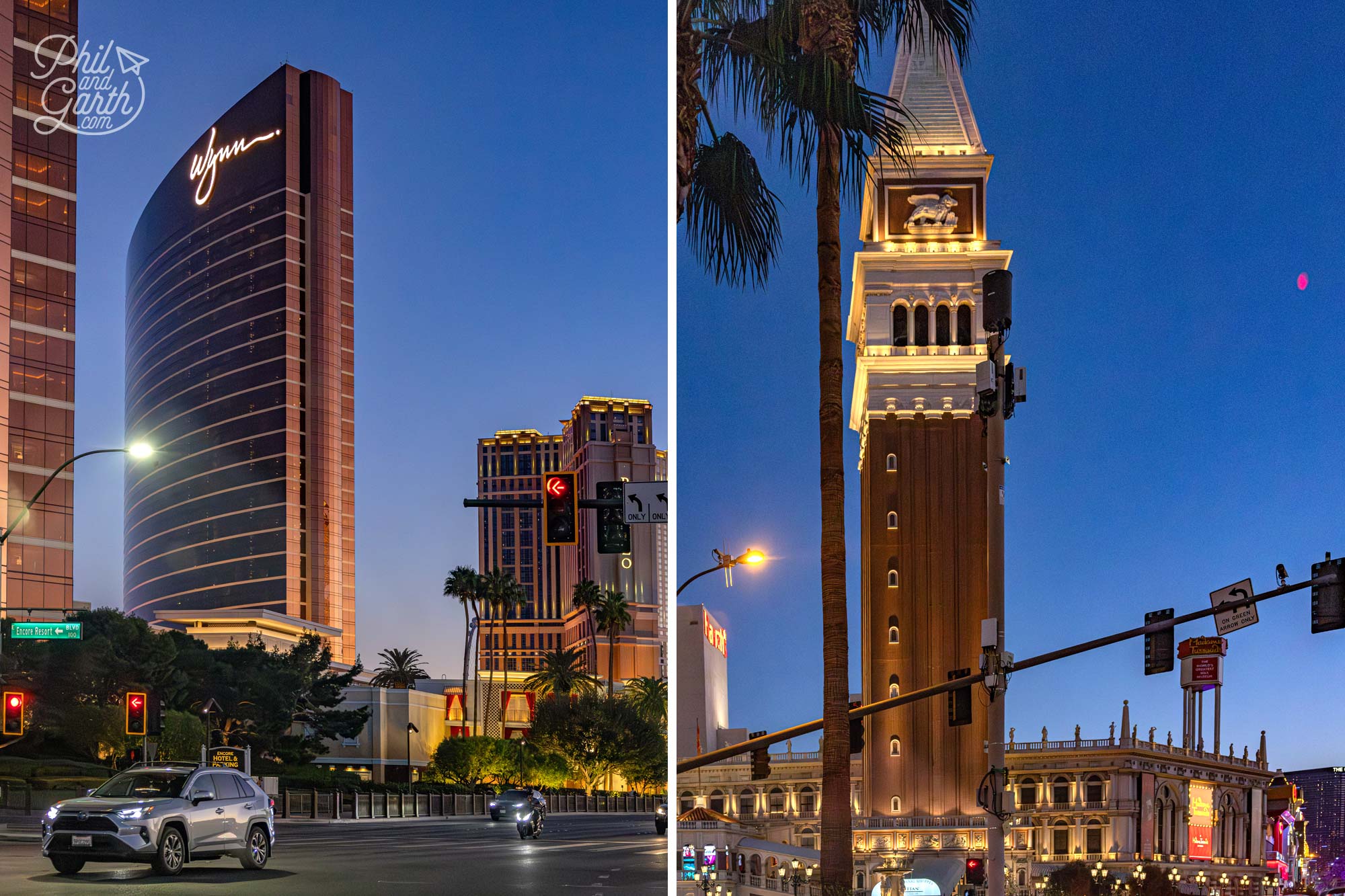 MaxTour driving us back to our strip hotel in Las Vegas