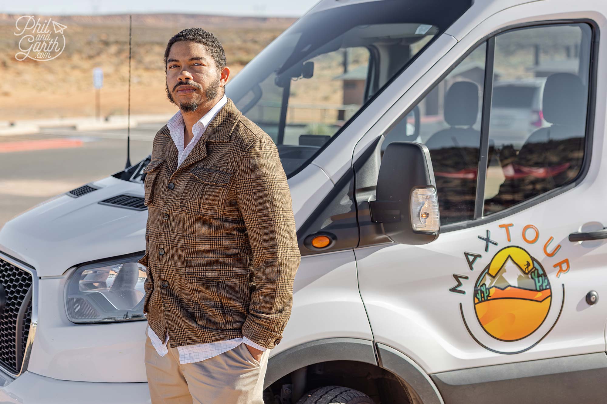 Our fabulous driver and guide - Ken from MaxTour