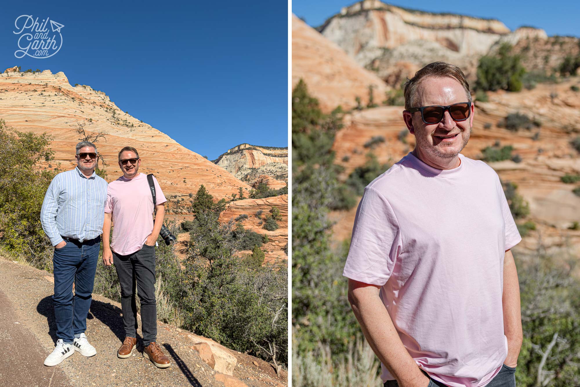 Zion bonus stop pics - great pictures taken by Ken