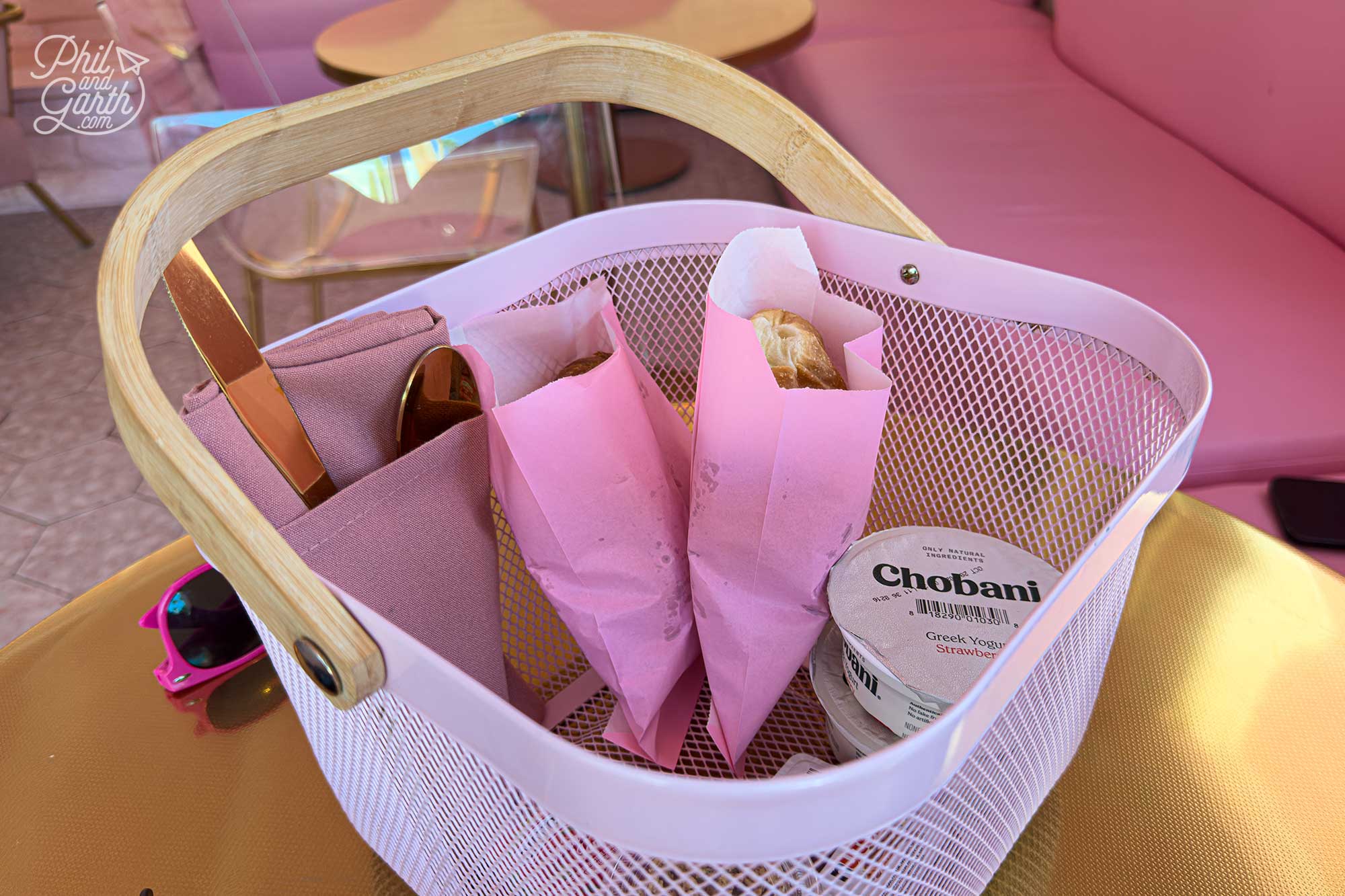 Our continental breakfast basket