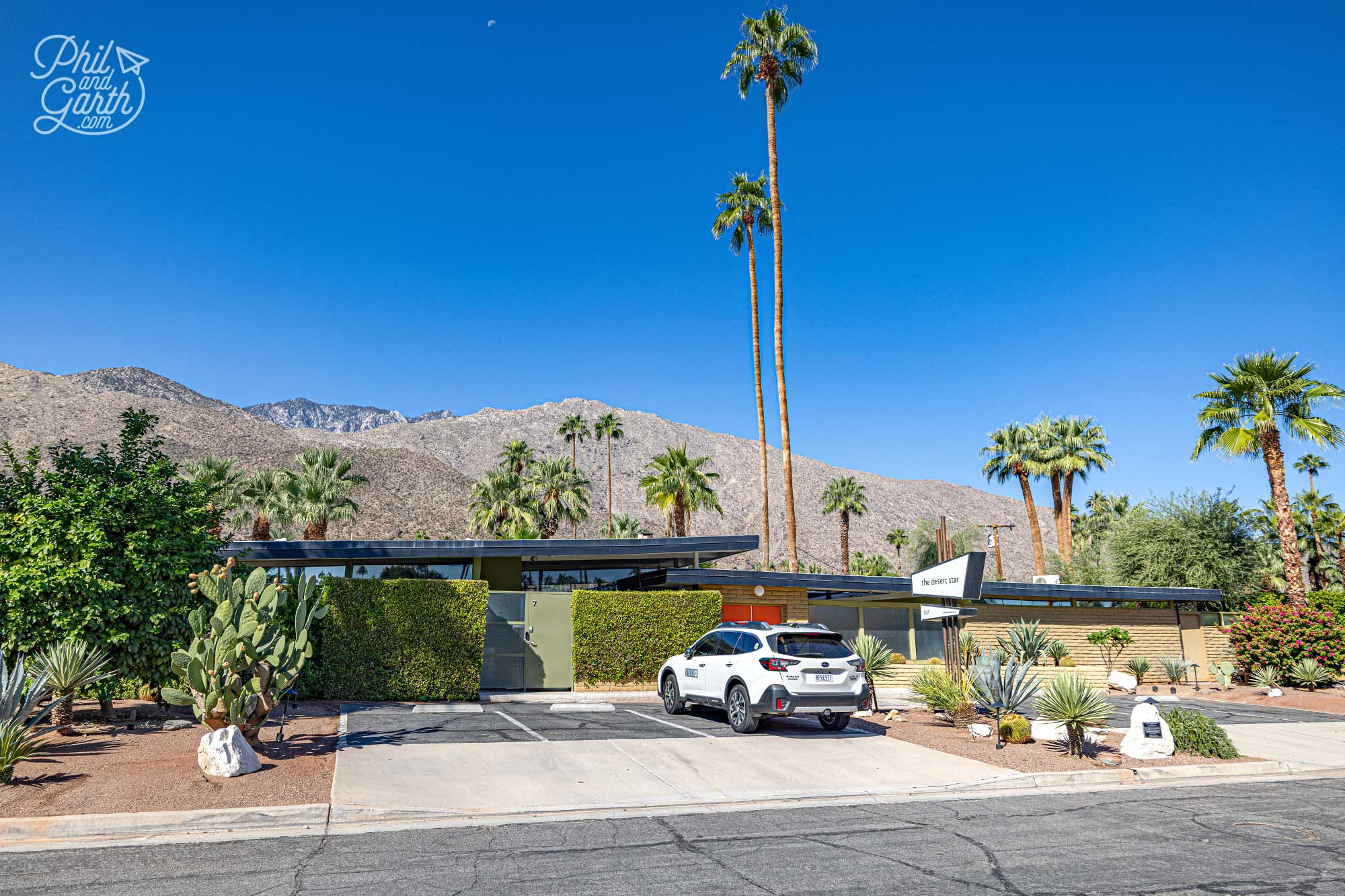 Dramatic rooflines and clean geometric forms define the Desert Star aesthetic
