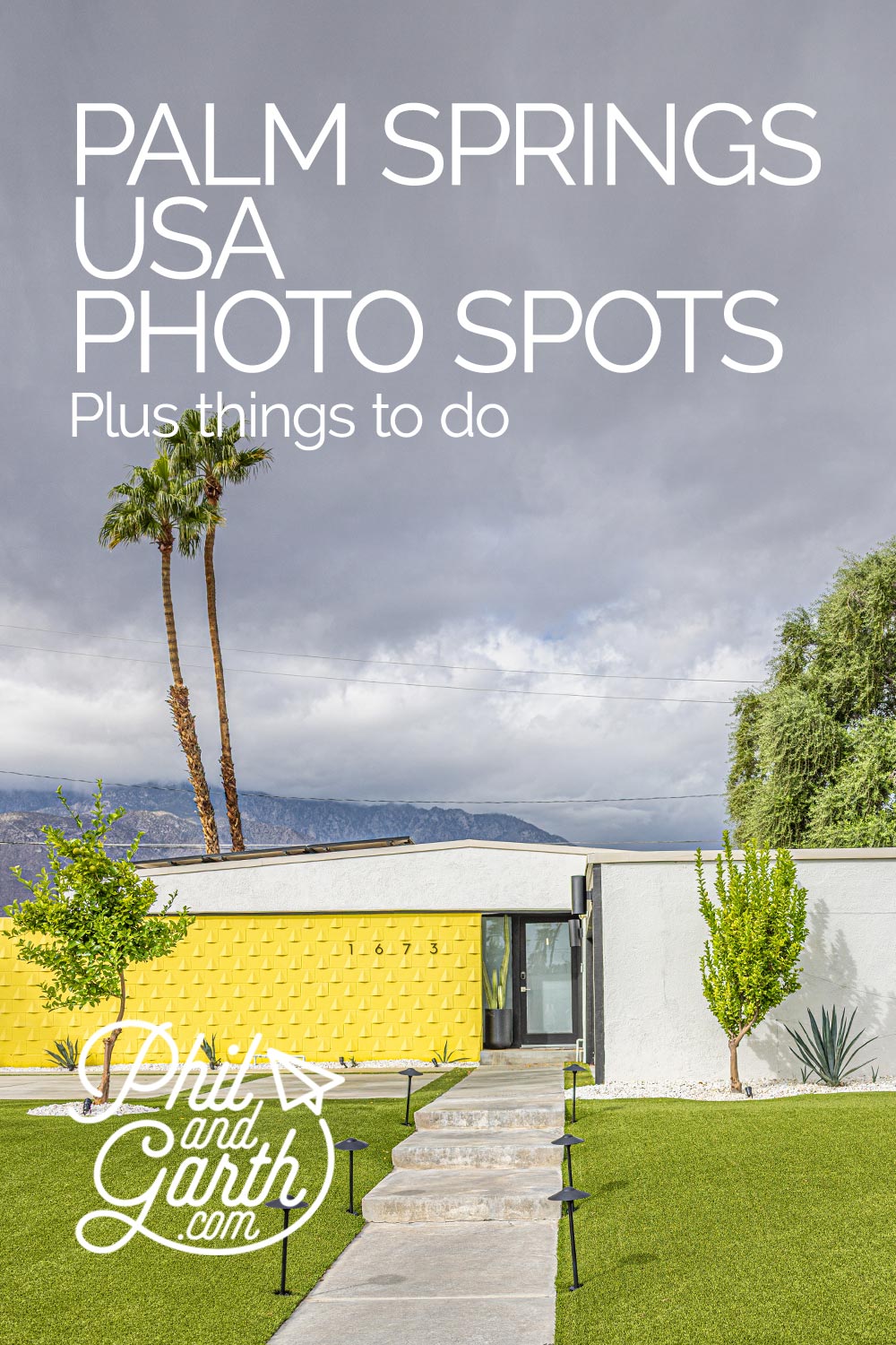 Palm Springs Photography mid century modern homes
