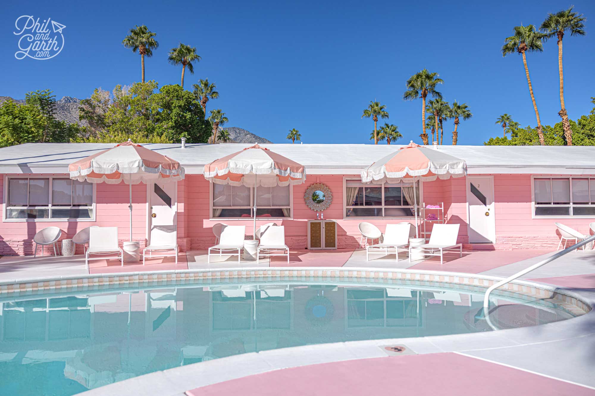 Trixie's lovely heated pool