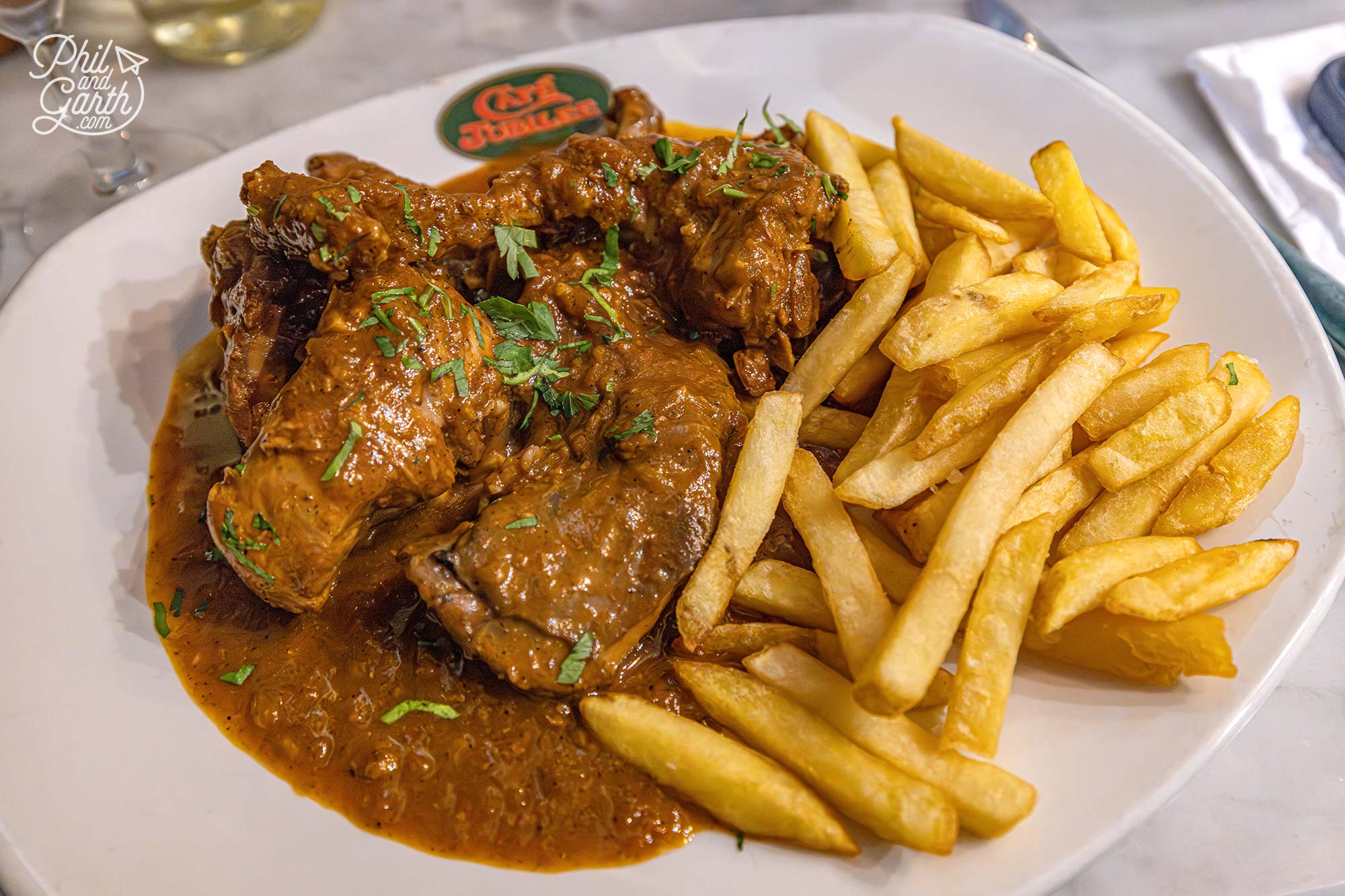Cafe Jubilee traditional rabbit stew