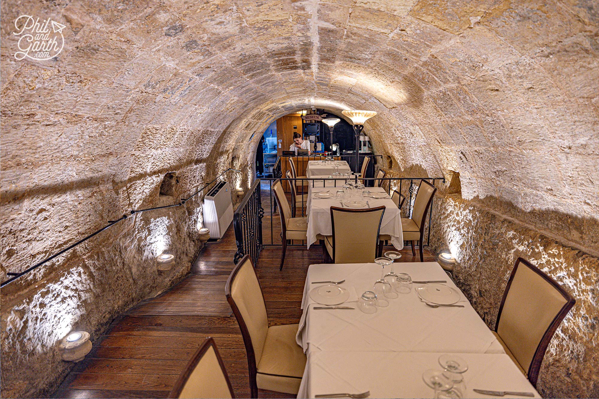 Carved into the city's ancient ramparts, Rampila's vaulted tunnels offer one of the most distinctive dining experiences in Valletta.