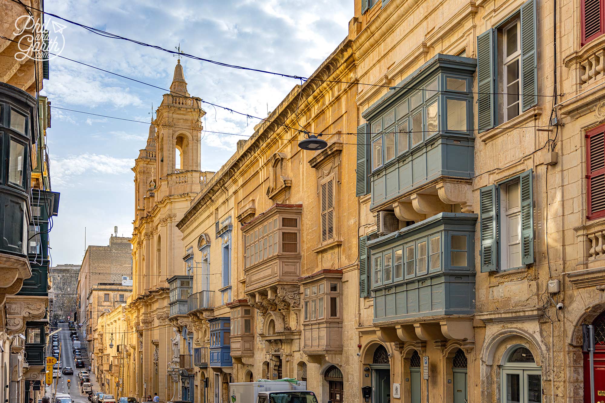Exploring the side streets of Valletta