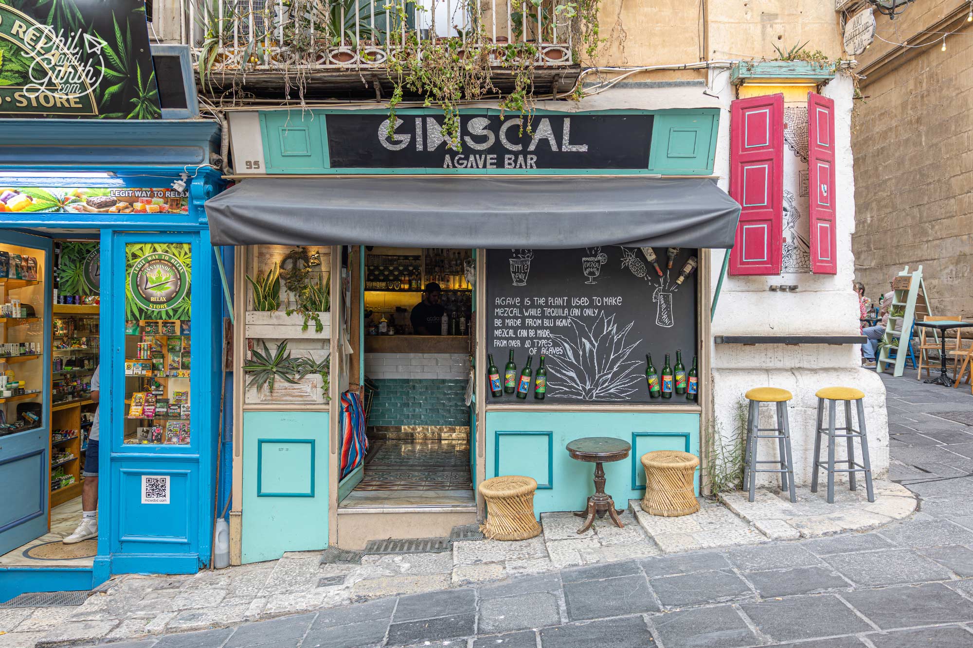 Ginscal Agave Bar, Valletta