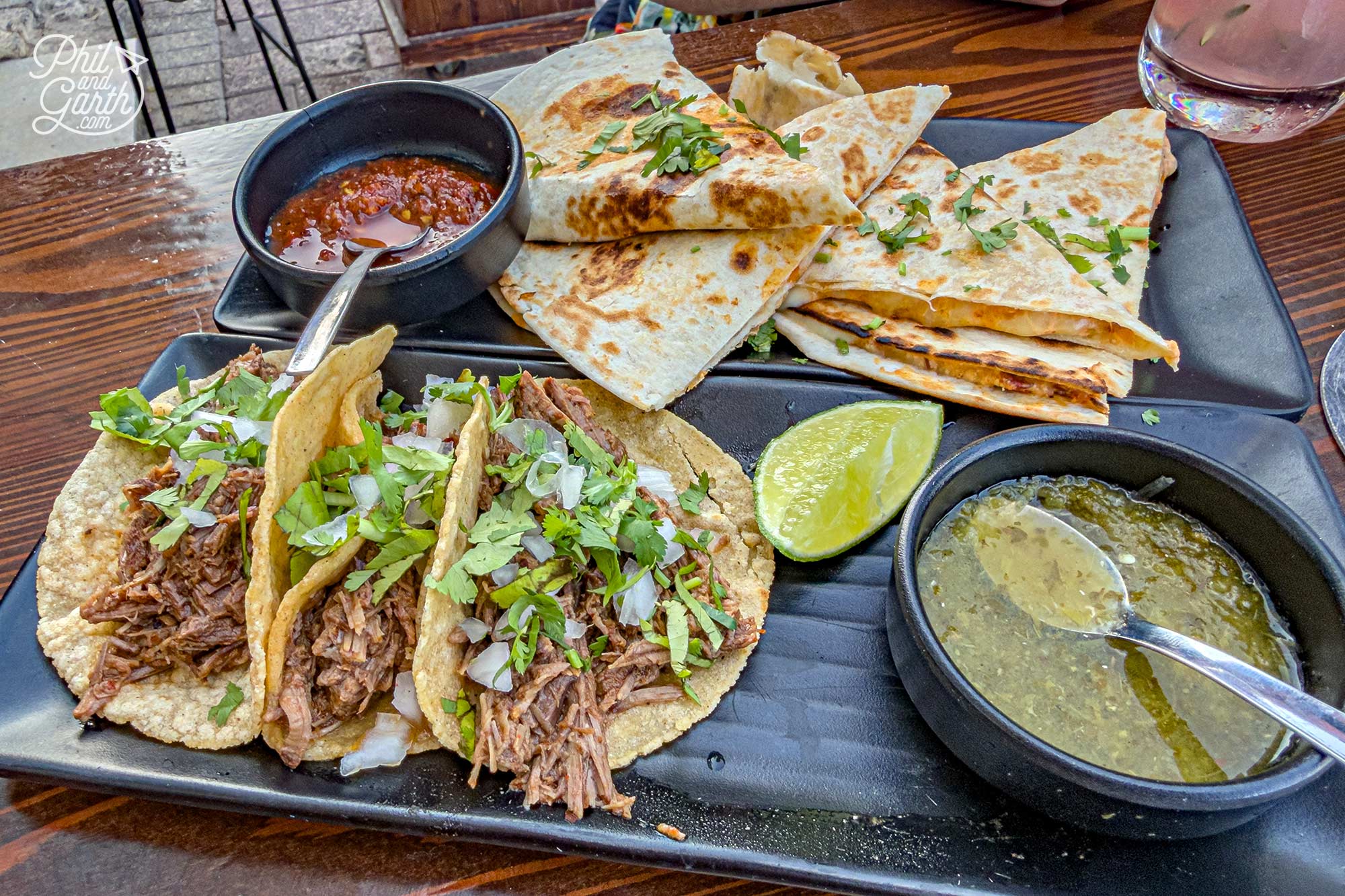 Very tasty and very spicy tacos at La Luz, Sliema