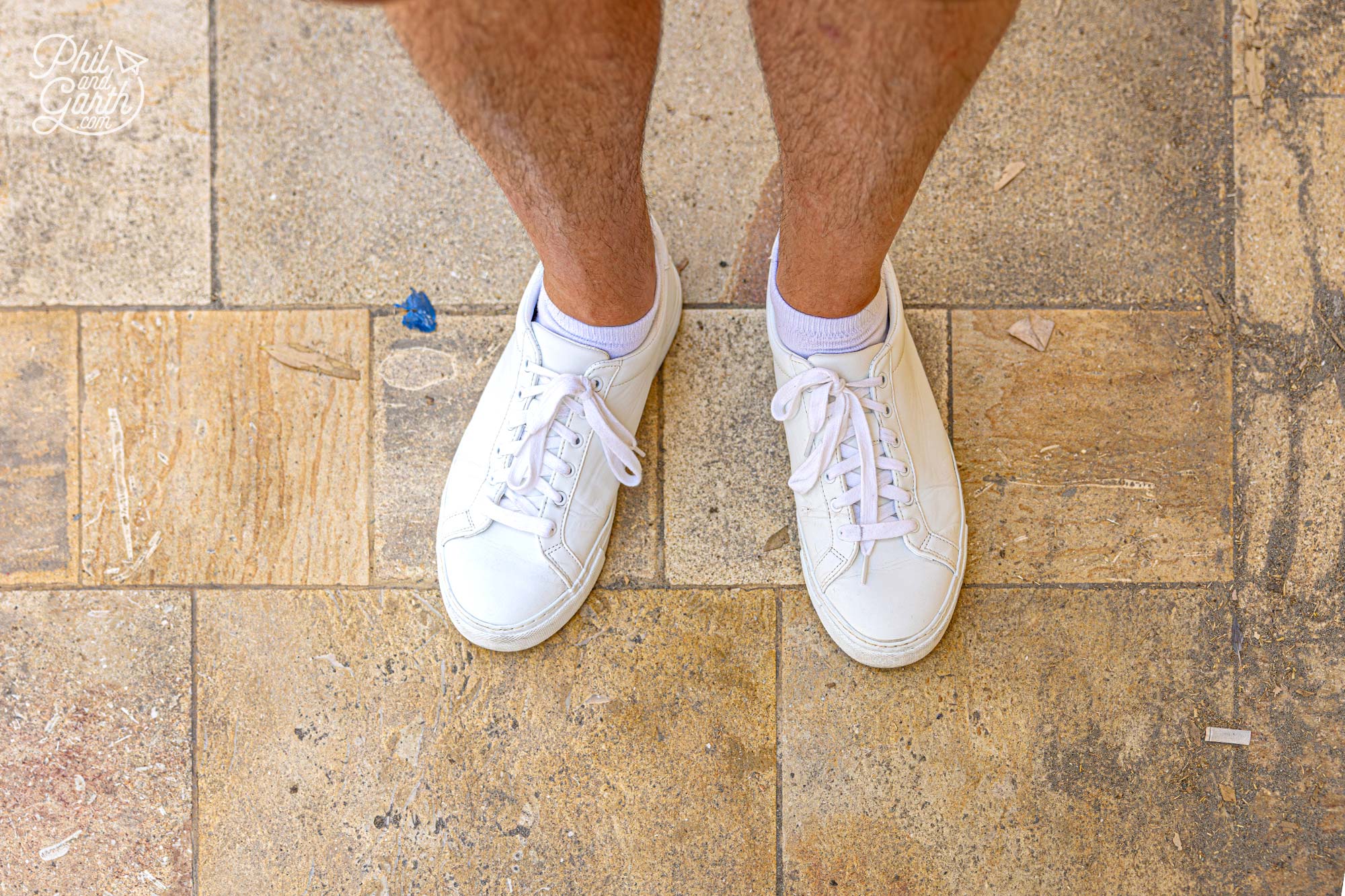 Valletta's tiled and polished concrete pavements walking up or downhill are a death trap! so slippery