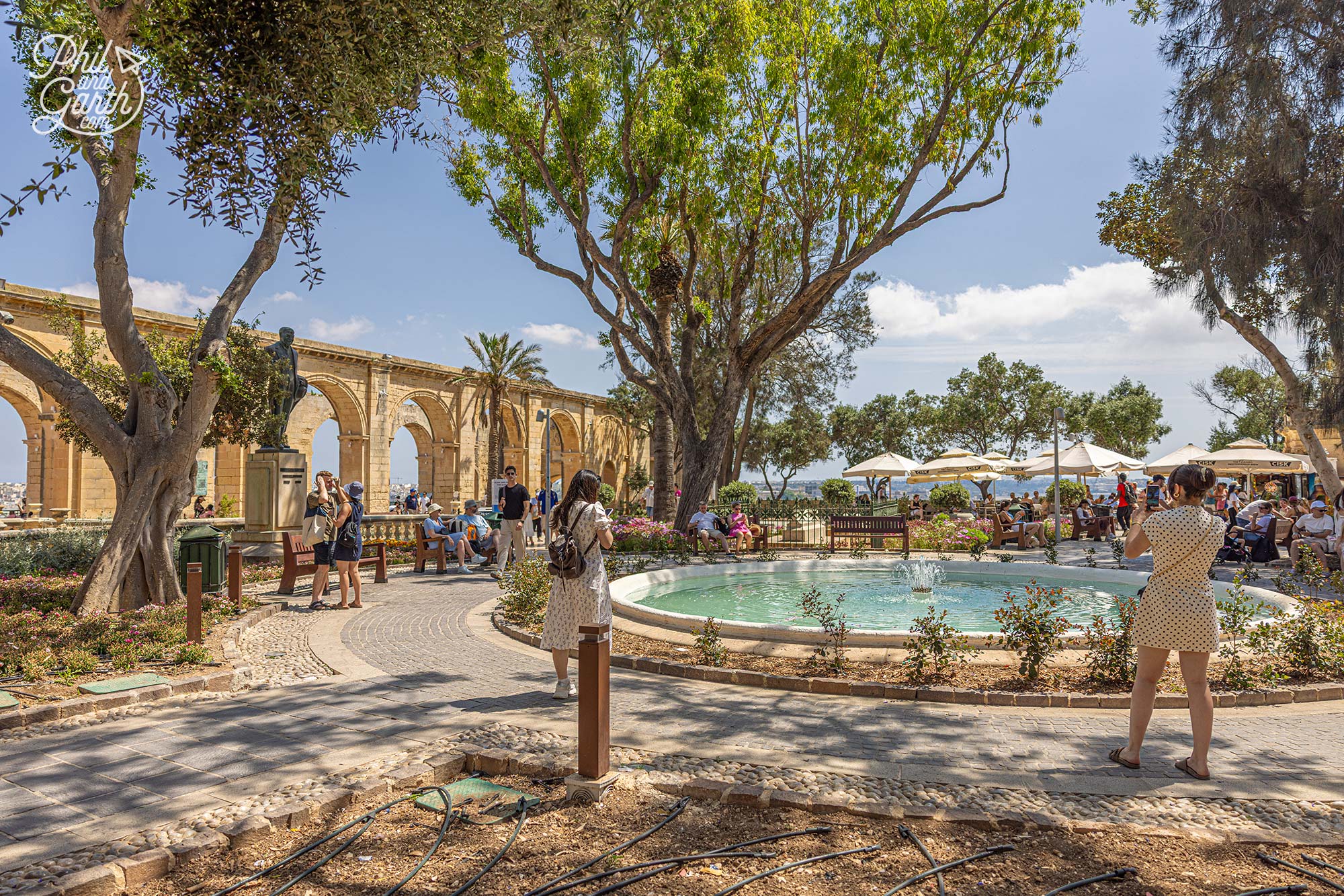 The Upper Barrakka Gardens