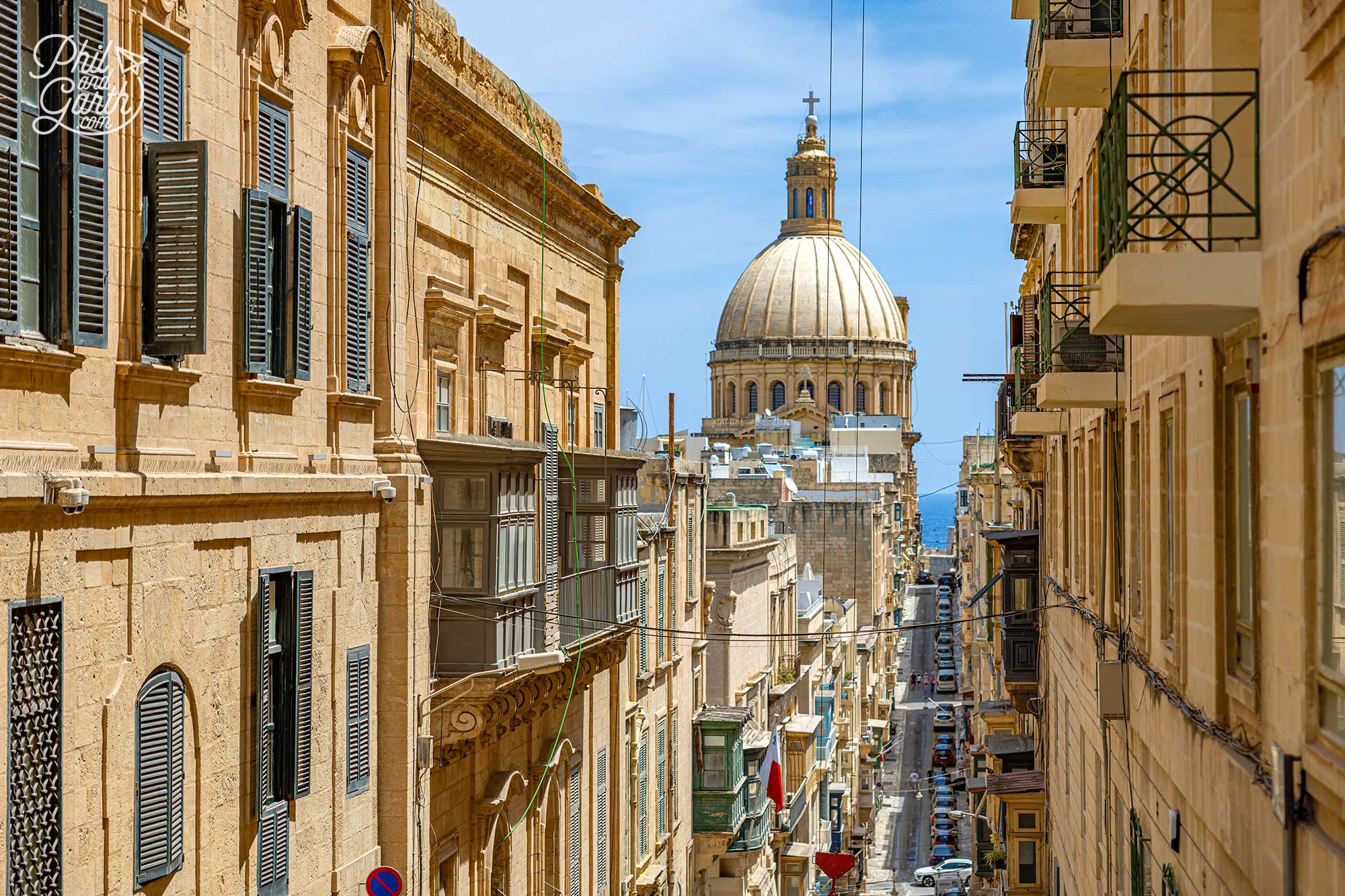Valletta is home to 5,700 residents and is protected as a UNESCO World Heritage Site